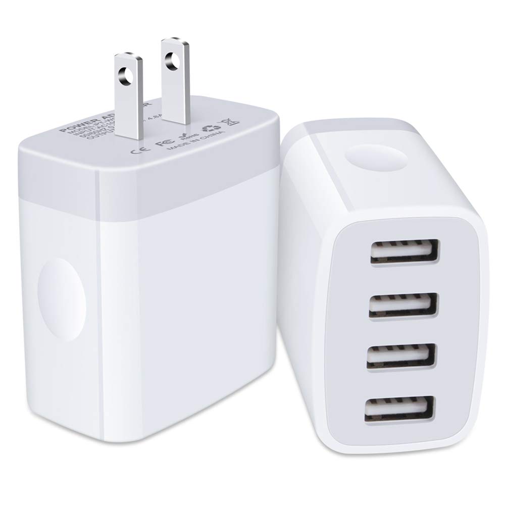 2-Pack Fast USB Wall Charger Plug - 20W PD Quick Charging Cube Power Adapter for iPhone 16/15/14/13/12/11 Pro Max, Samsung Galaxy, Google Pixel - Perfect for Home, Office & Travel Charging Needs