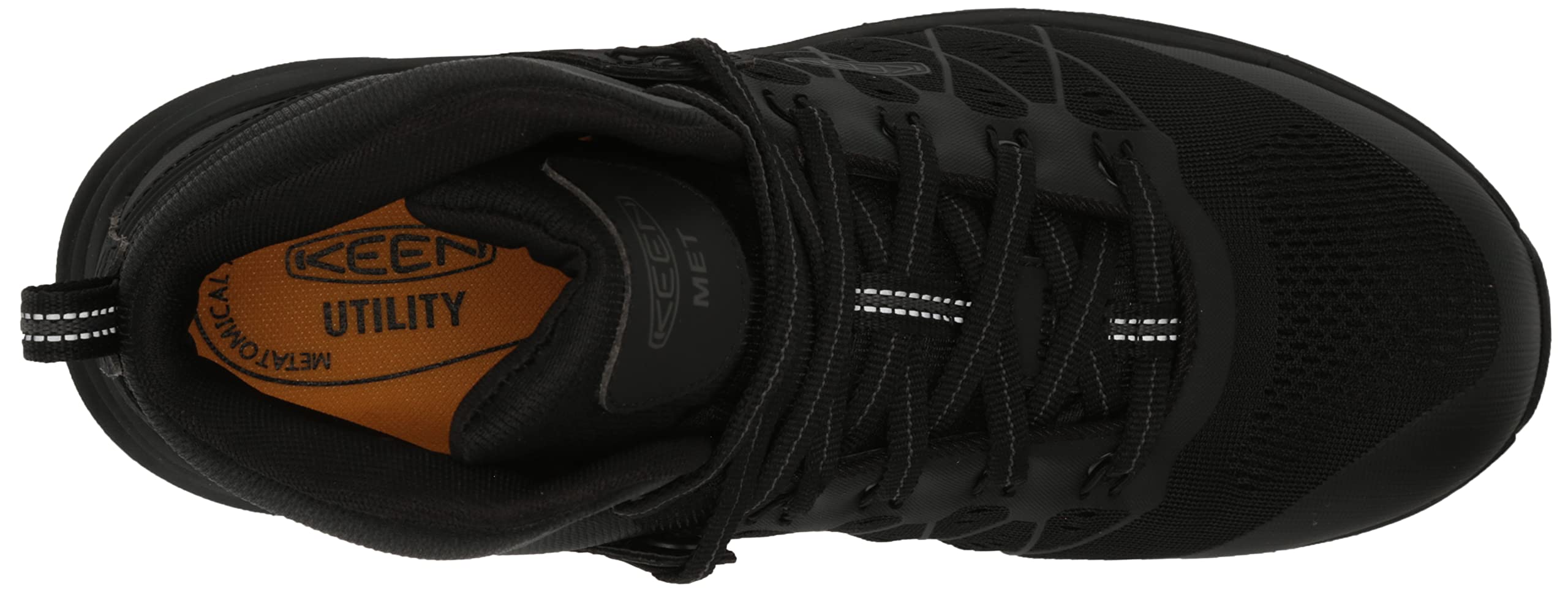 KEEN Utility Women's Vista Energy Mid Height Composite Toe Work Boots - ASTM Safety Certified, Waterproof & Comfortable for Construction, Warehouse, and Outdoor Work