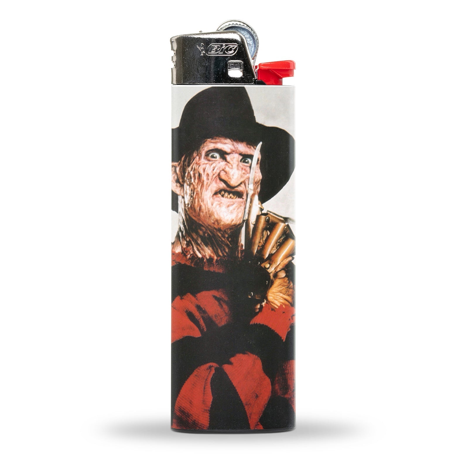 Freddy Krueger Horror Movie Zippo Lighter - Collectible Metal Windproof Lighter for Horror Fans, Halloween Parties & Camping Accessories