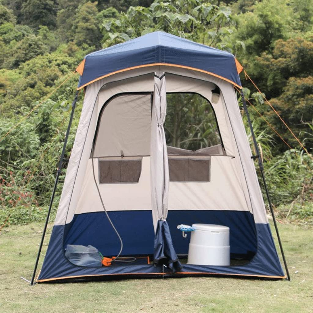 HIRNER Oversized Portable Changing Room Tent - Waterproof Mobile Dressing Room for Outdoor, Beach, Camping & Events | Fashionable Dual Space Shower Tent for Travel, Pool & Festival Use