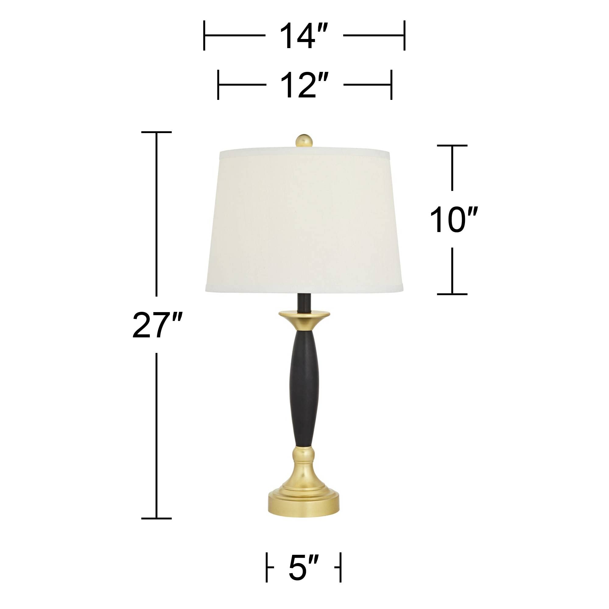360 Lighting Kamila Traditional Table Lamps Set of 2 - 27