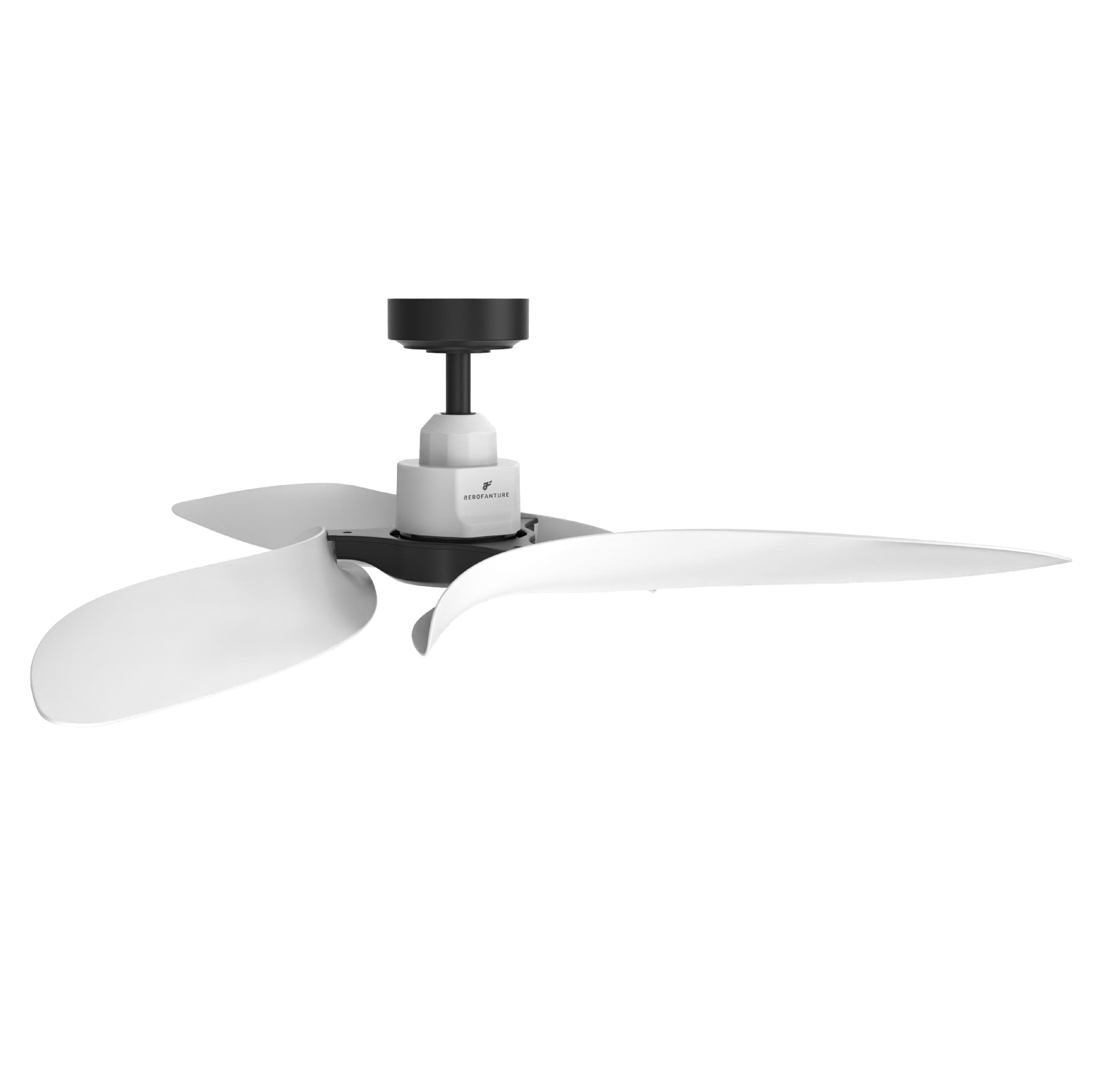 54 DC Motor 6 Speed Black Ceiling Fan - Energy Efficient Quiet Operation for Bedroom, Living Room & Office
