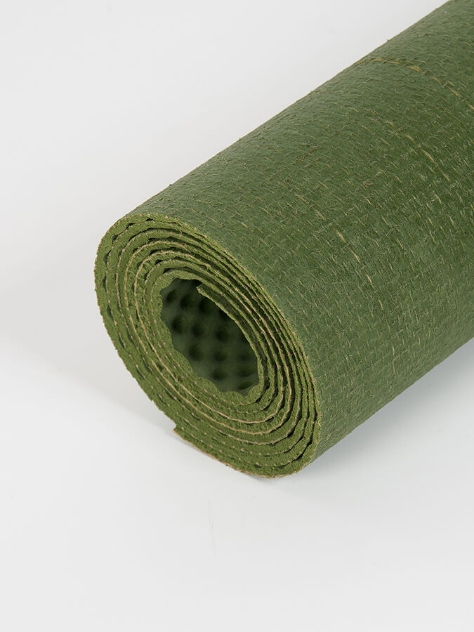 Eco-Friendly 4mm Jute Yoga Mat - Non-Slip, Sustainable & Durable for Hot Yoga, Meditation & Home Workouts | Perfect for Eco-Conscious Yogis