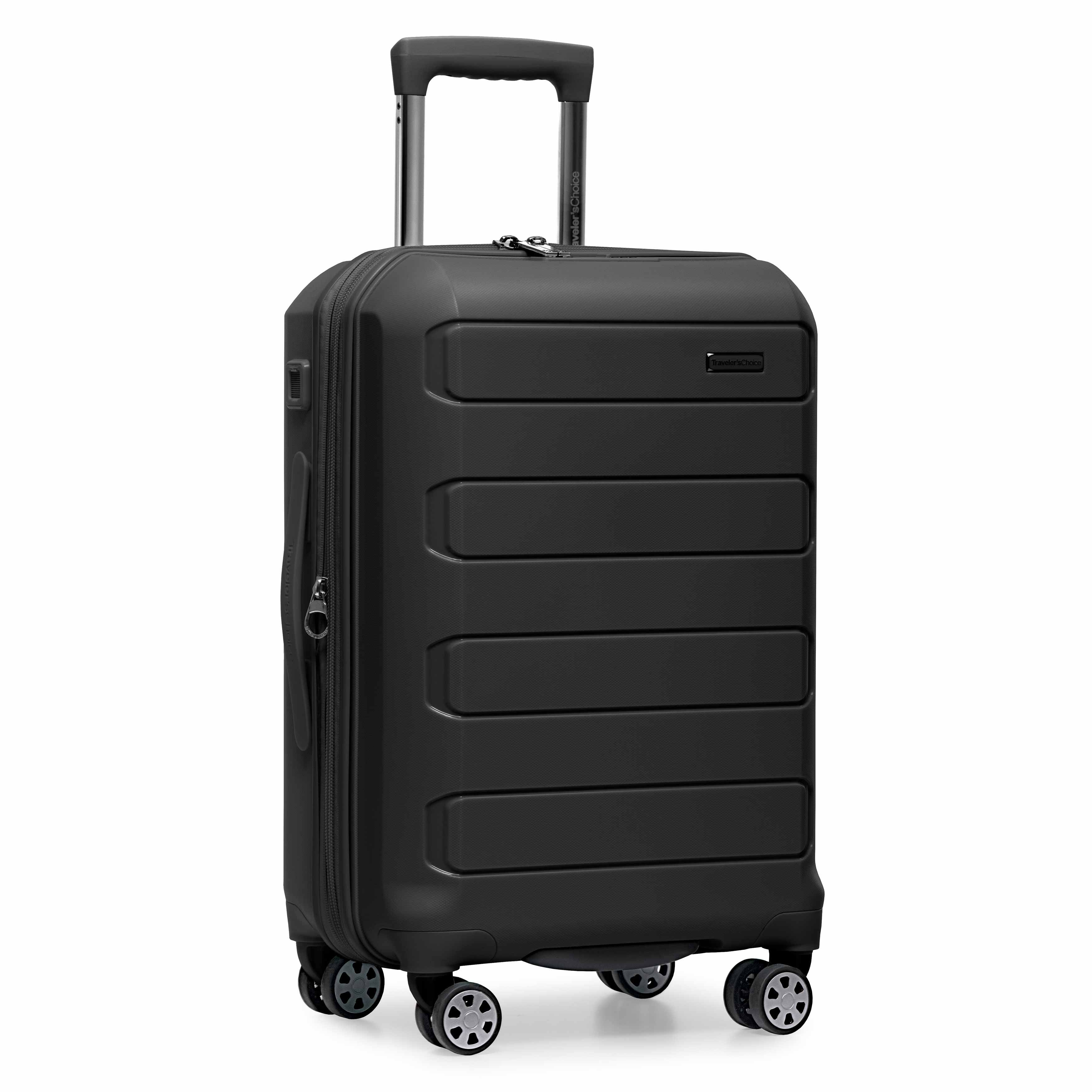 Pagosa 3 Piece Luggage Set - Lightweight Spinner Suitcase with TSA Lock - Perfect for Travel, Business Trips & Vacations