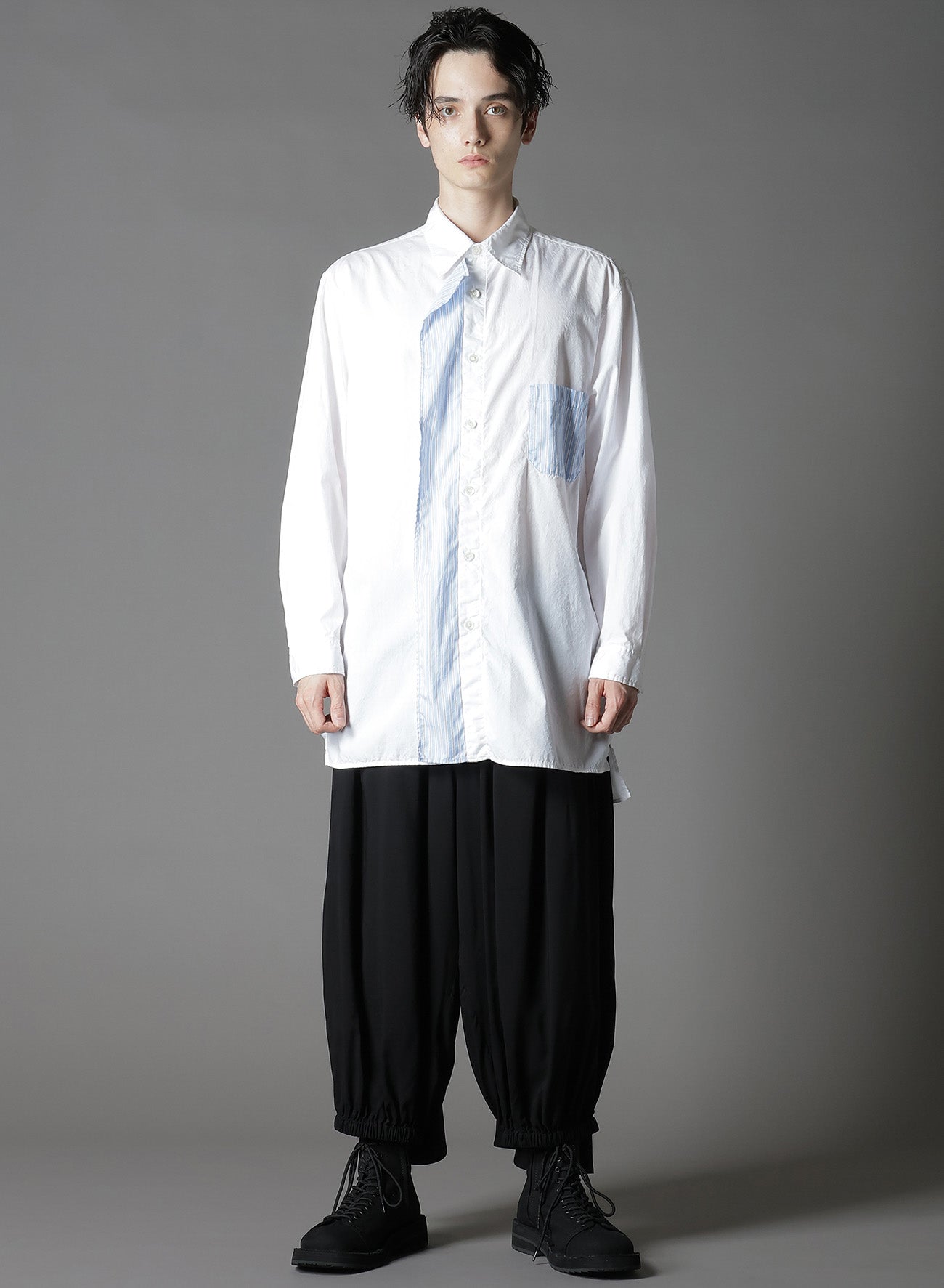 Cotton Broad Stripe Ruffle Shirts for Women - Stylish & Comfortable Blouse for Casual Wear, Office, and Date Nights