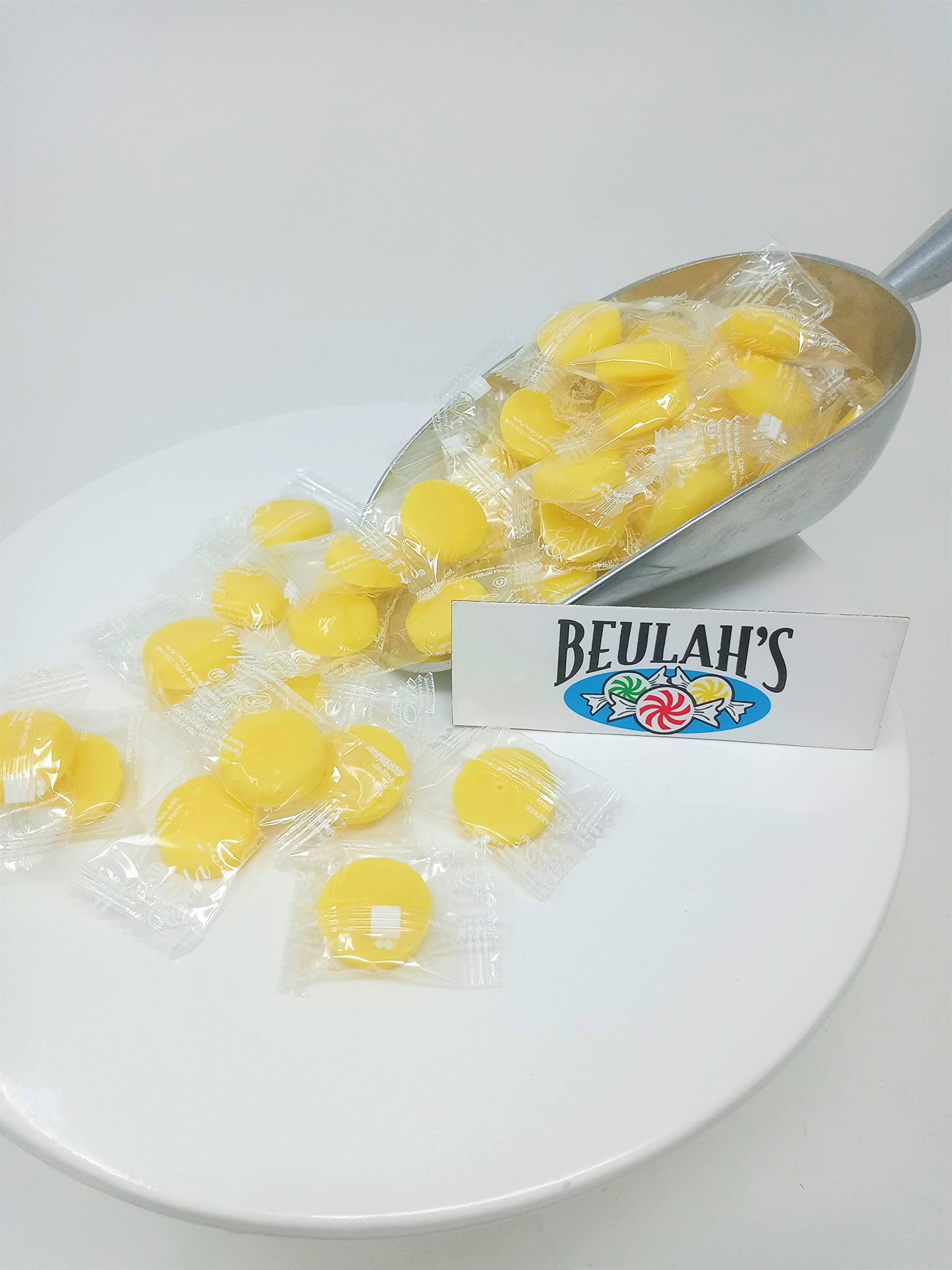 Sugar Free Banana Hard Candy - 1 Pound Bag | All-Natural Low Carb Keto Snack for Diabetics & Weight Loss | Perfect for Office, Travel & Gifting