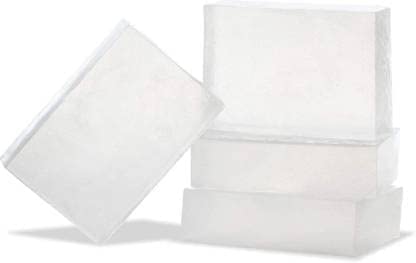 Organic Handmade Pure Glycerin Soap Base - 100% Natural Body Soap for Sensitive Skin (1-1000g) | Perfect for DIY Soap Making, Bath & Body Care