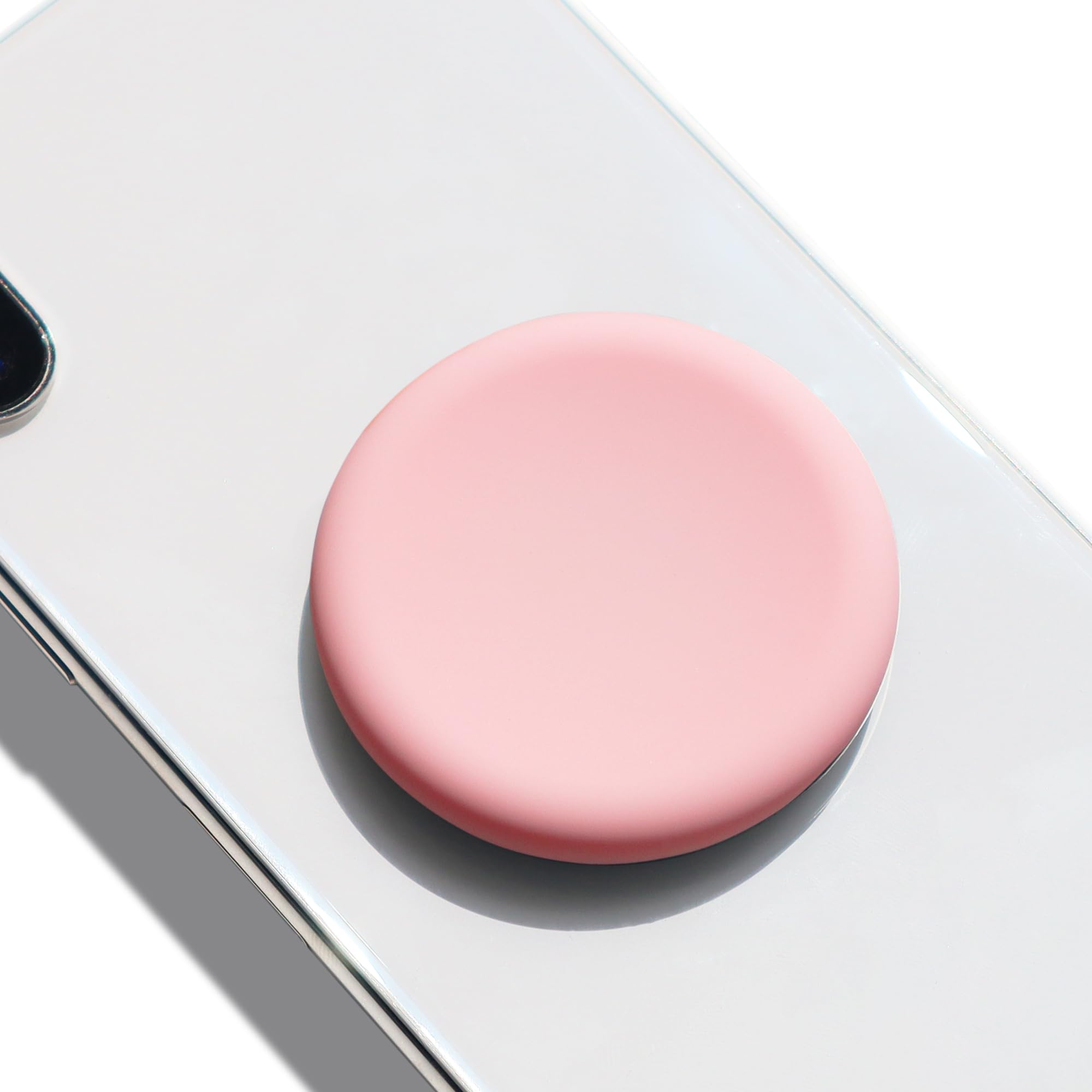 GRIPONG Expandable Collapsible Silicone Phone Grip Stand Holder - Soft Cute Phone Accessory for Smartphones & Tablets (Baby Pink) | Perfect for Watching Videos, Gaming & Secure Phone Grip