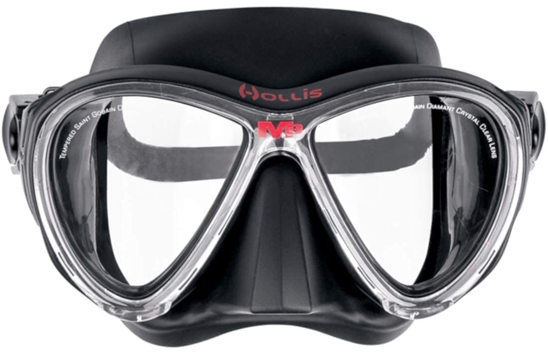 Hollis M-3 Full Face Snorkeling Mask - Professional Diving Gear for Underwater Exploration, Scuba & Freediving (Perfect for Beach Vacations, Snorkel Trips & Marine Adventures)