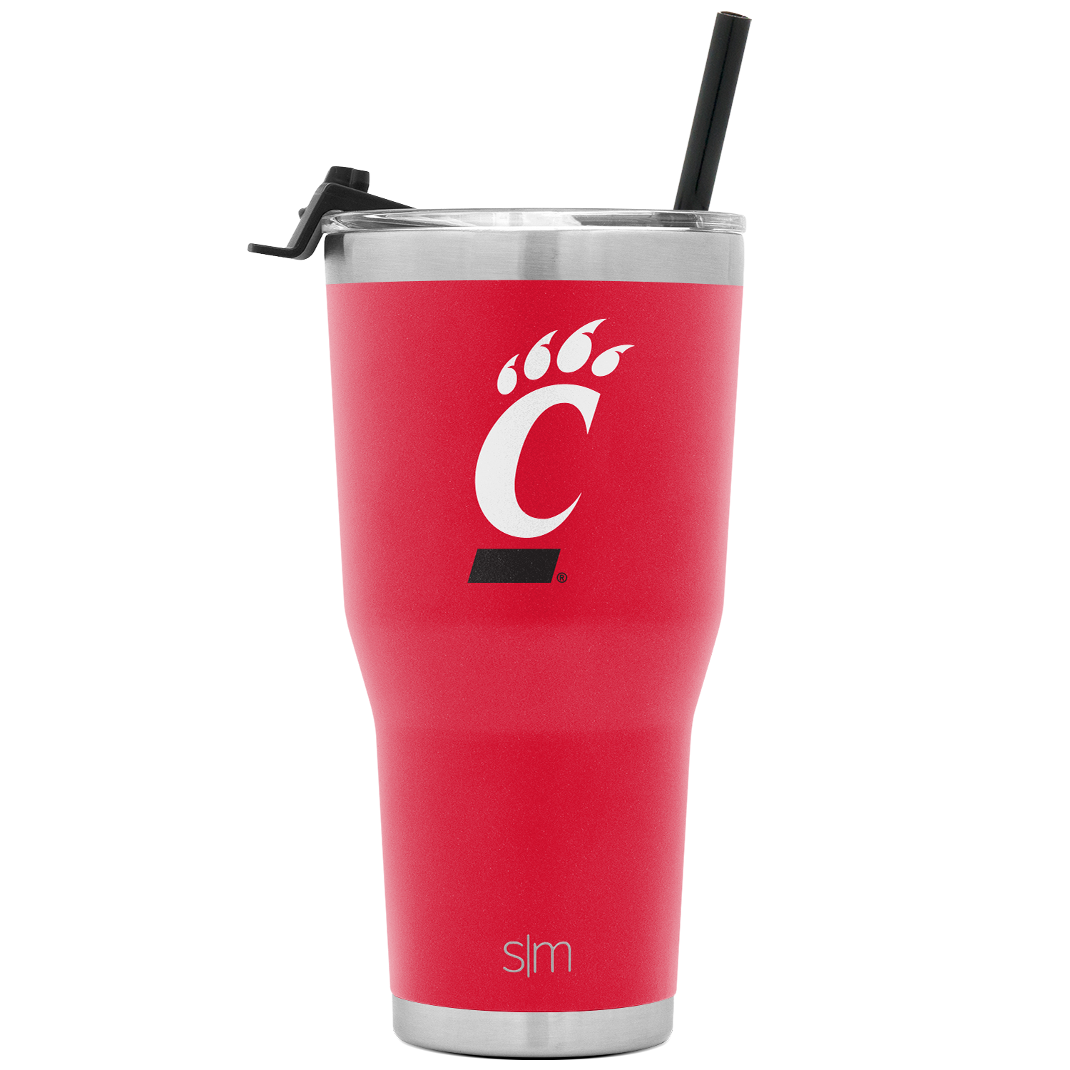 Insulated Stainless Steel Collegiate Cruiser Tumbler with Flip Lid & Straw - 20oz Leakproof Travel Mug for Coffee, Tea & Cold Drinks - Perfect for School, Office & Outdoor Activities