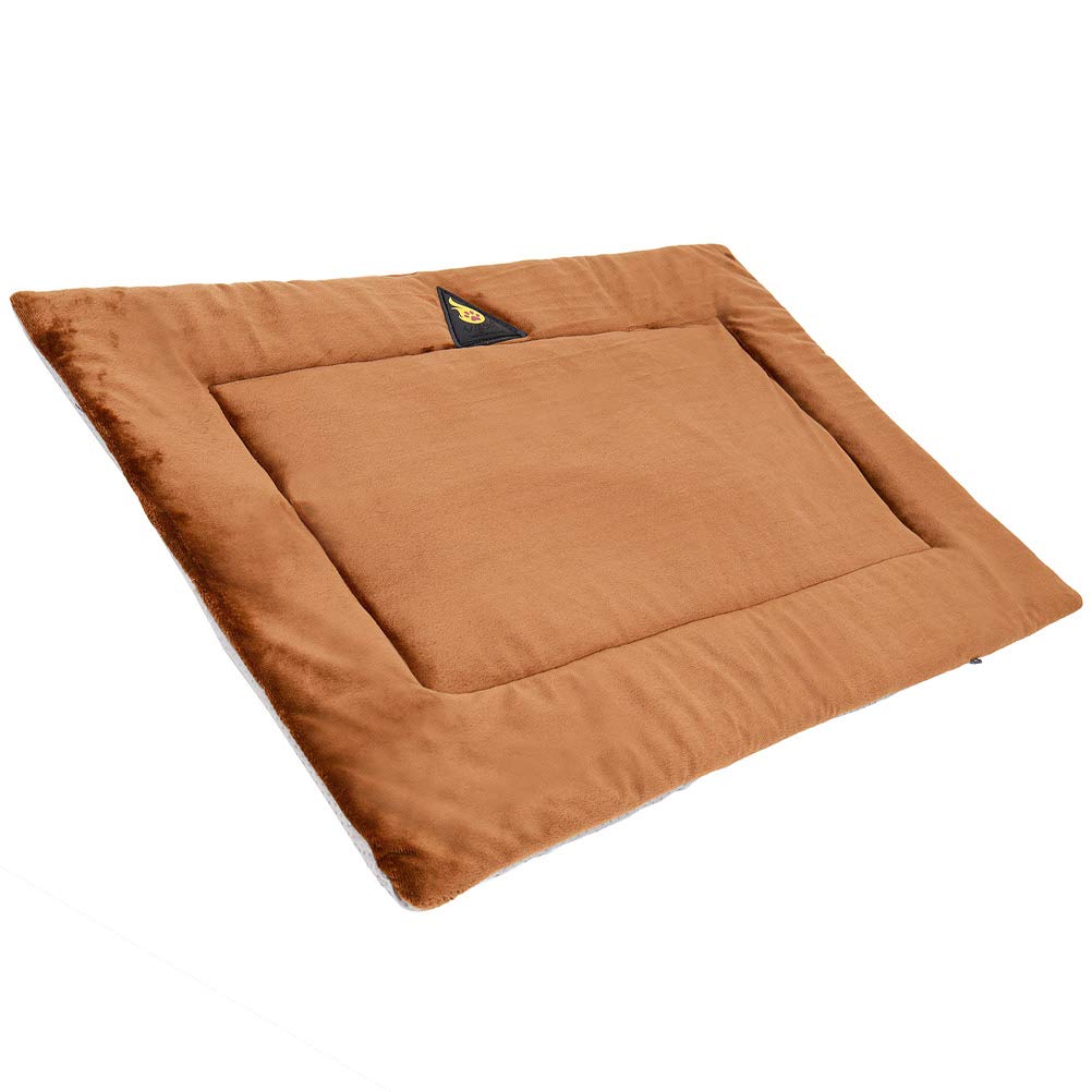 TEHAUX Waterproof Electric Heating Pad for Dogs & Cats - Self-Warming Pet Mat with Glued Cotton, Heated Dog Bed & Cat Bed for Winter - Ideal for Indoor Use, Crate Training, and Arthritis Relief