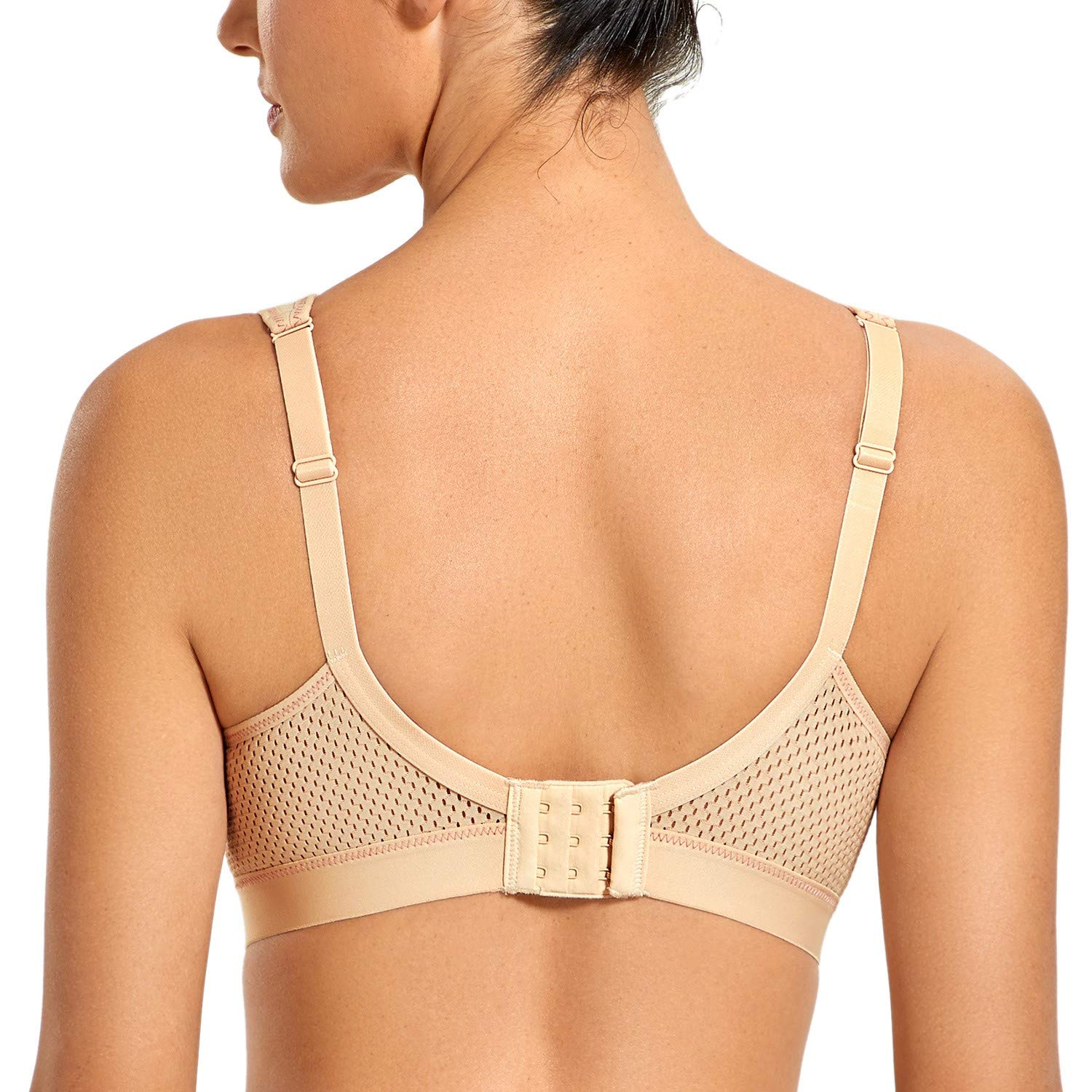 VANTONIA High Impact Sports Bras for Women - Wireless Plus Size Workout Bra with Maximum Support - Perfect for Running, Gym & High Intensity Training