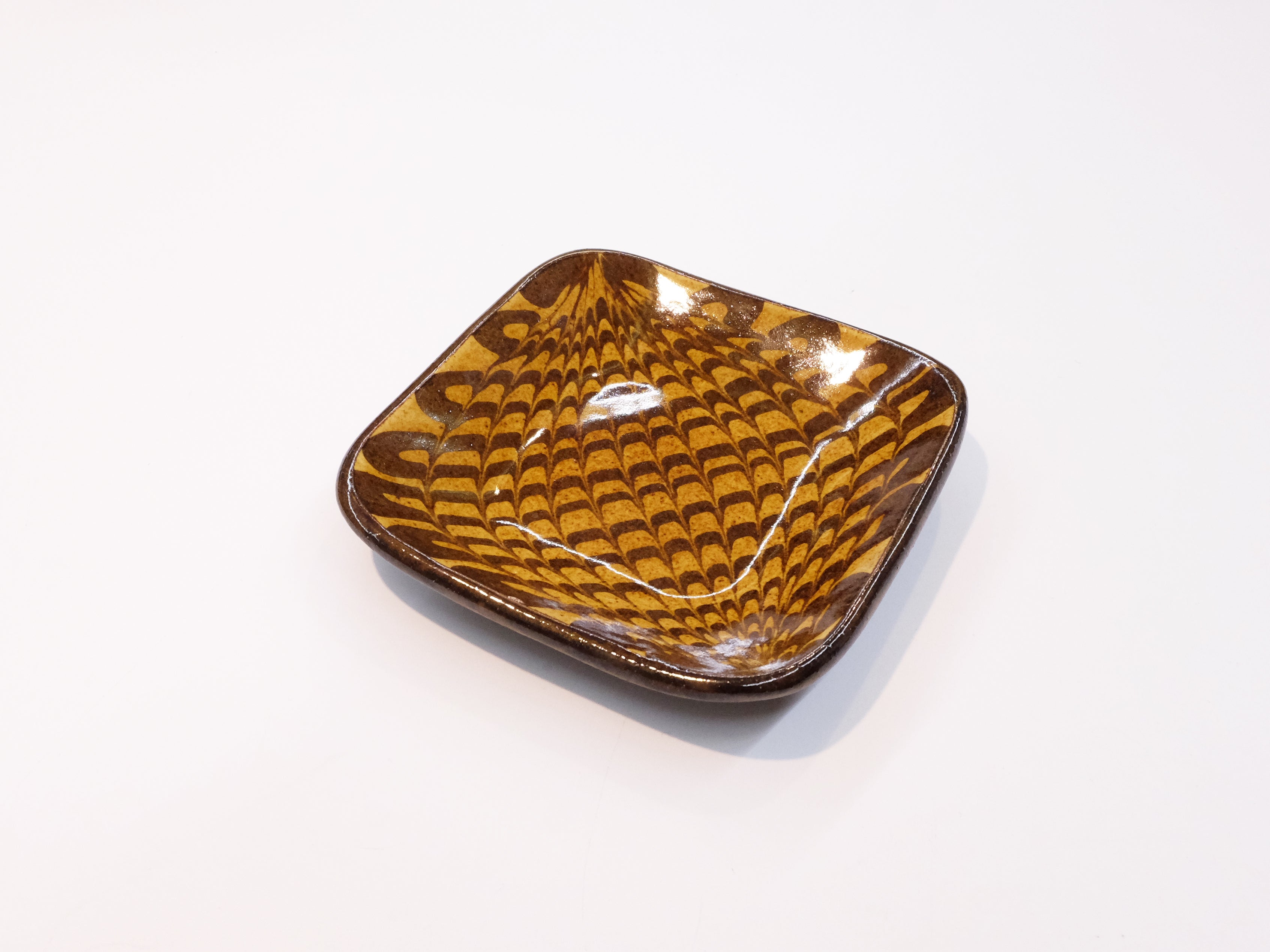Giran Sagawa Small Square Plates - 4-Piece Set, Durable Ceramic Appetizer Plates for Tapas, Desserts, Sushi & Party Serving - Elegant Dinnerware for Home, Restaurant & Special Occasions