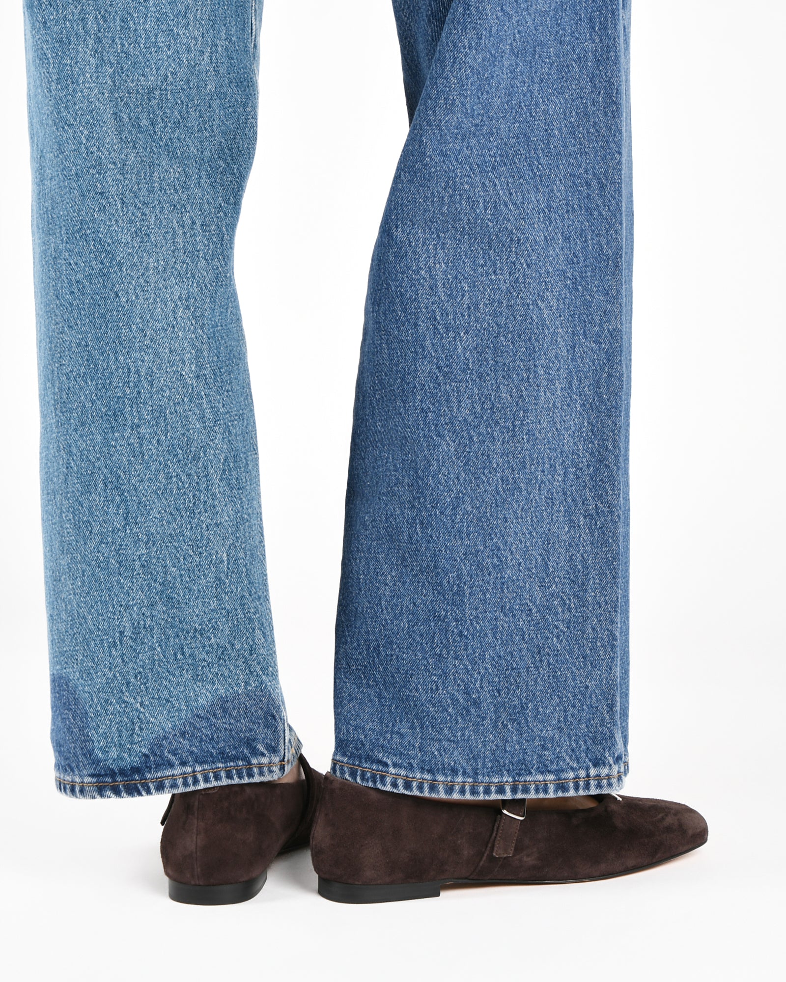 April Casual Flats - Bitter Chocolate Suede Loafers for Women | Comfortable Slip-On Shoes for Work, Travel & Everyday Wear