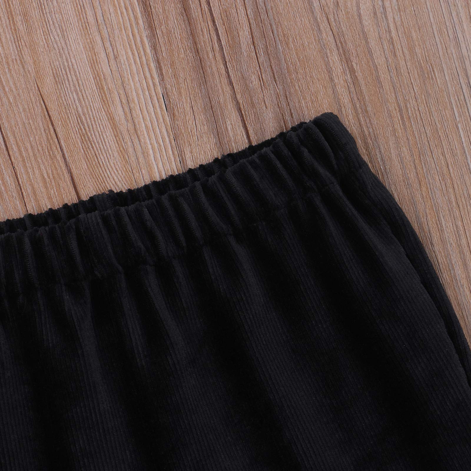 Toddler Bell Bottom Pants for Baby Girls - Soft Ruffle Leggings with Flared Design | Perfect for Playdates, Parties & Everyday Wear