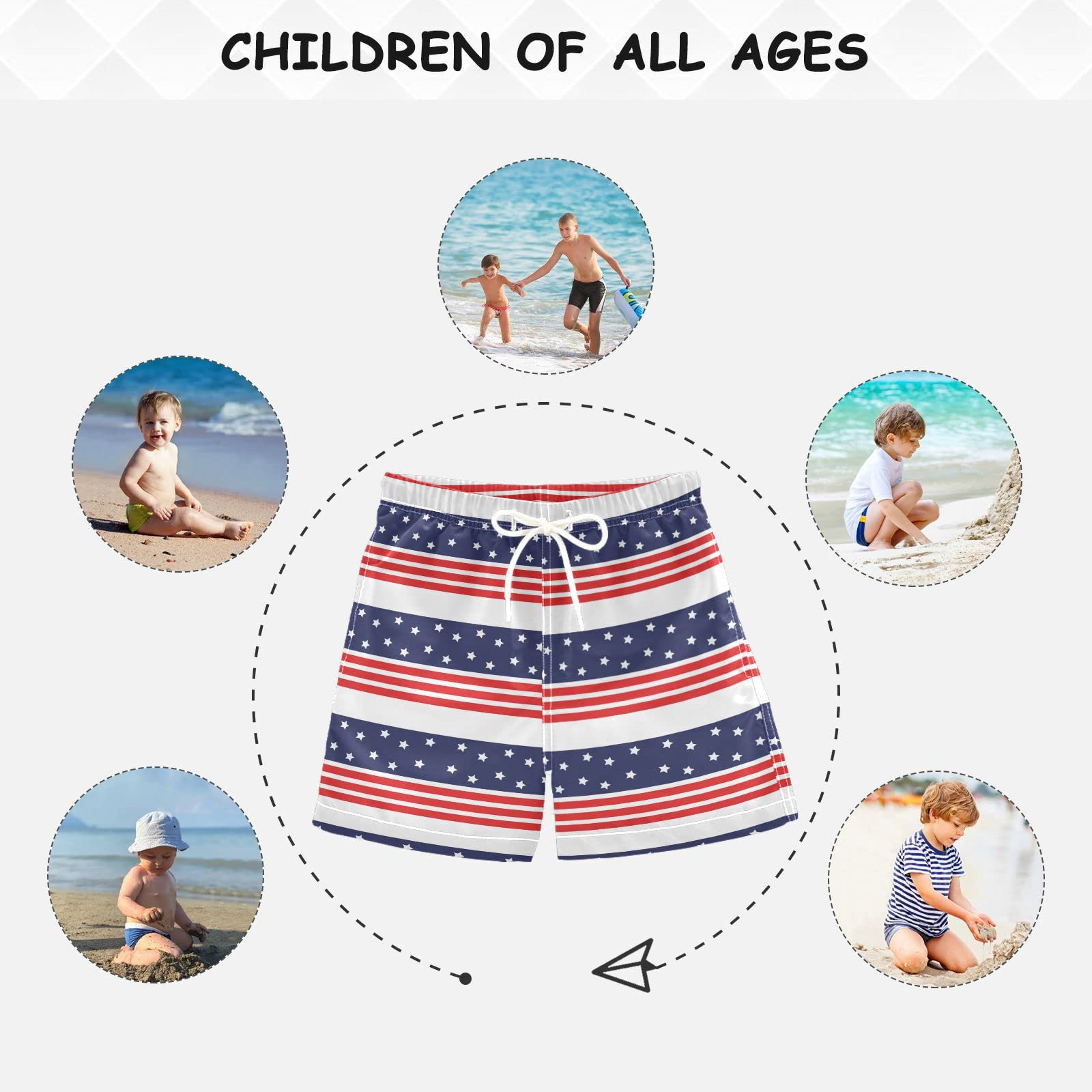 **Boys Swim Trunks - Leopard Print Quick-Dry Beach Board Shorts for Kids & Toddlers | Perfect for Swimming, Surfing, and Summer Vacations**