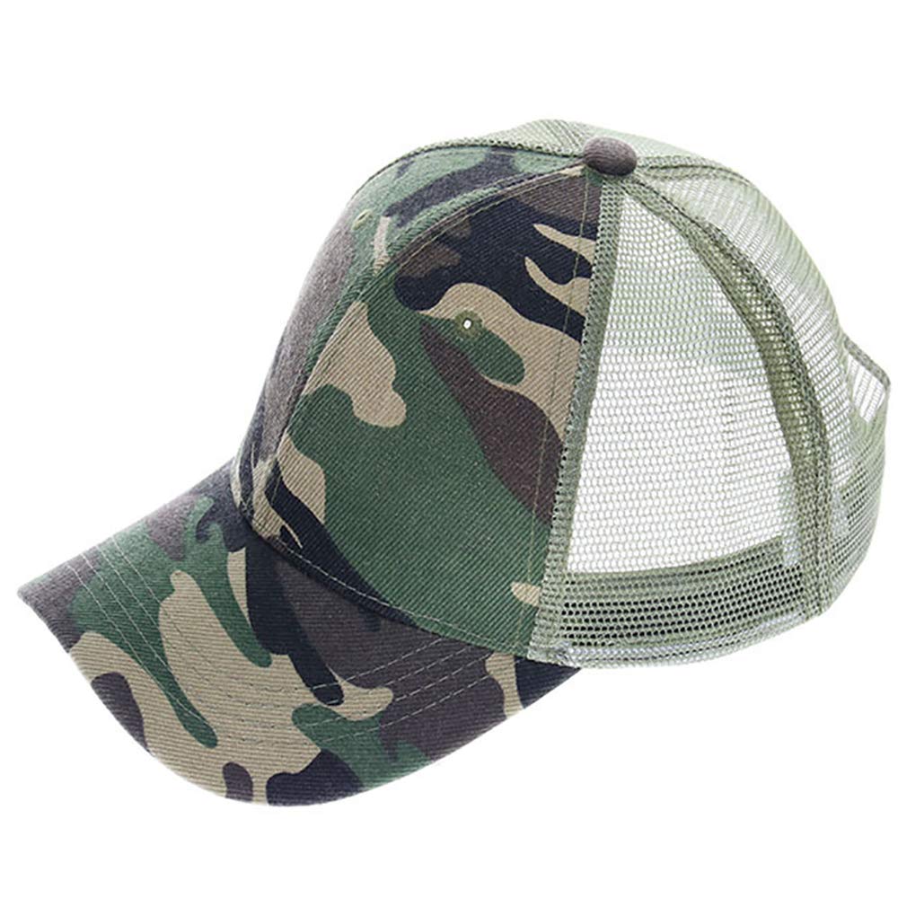 Foetest Adjustable Baseball Cap - Camouflage Sun Hat for Men & Women, Military Style Mesh Fishing & Golf Hat with Adjustable Strap - Perfect for Outdoor Sports, Hiking, and Casual Wear
