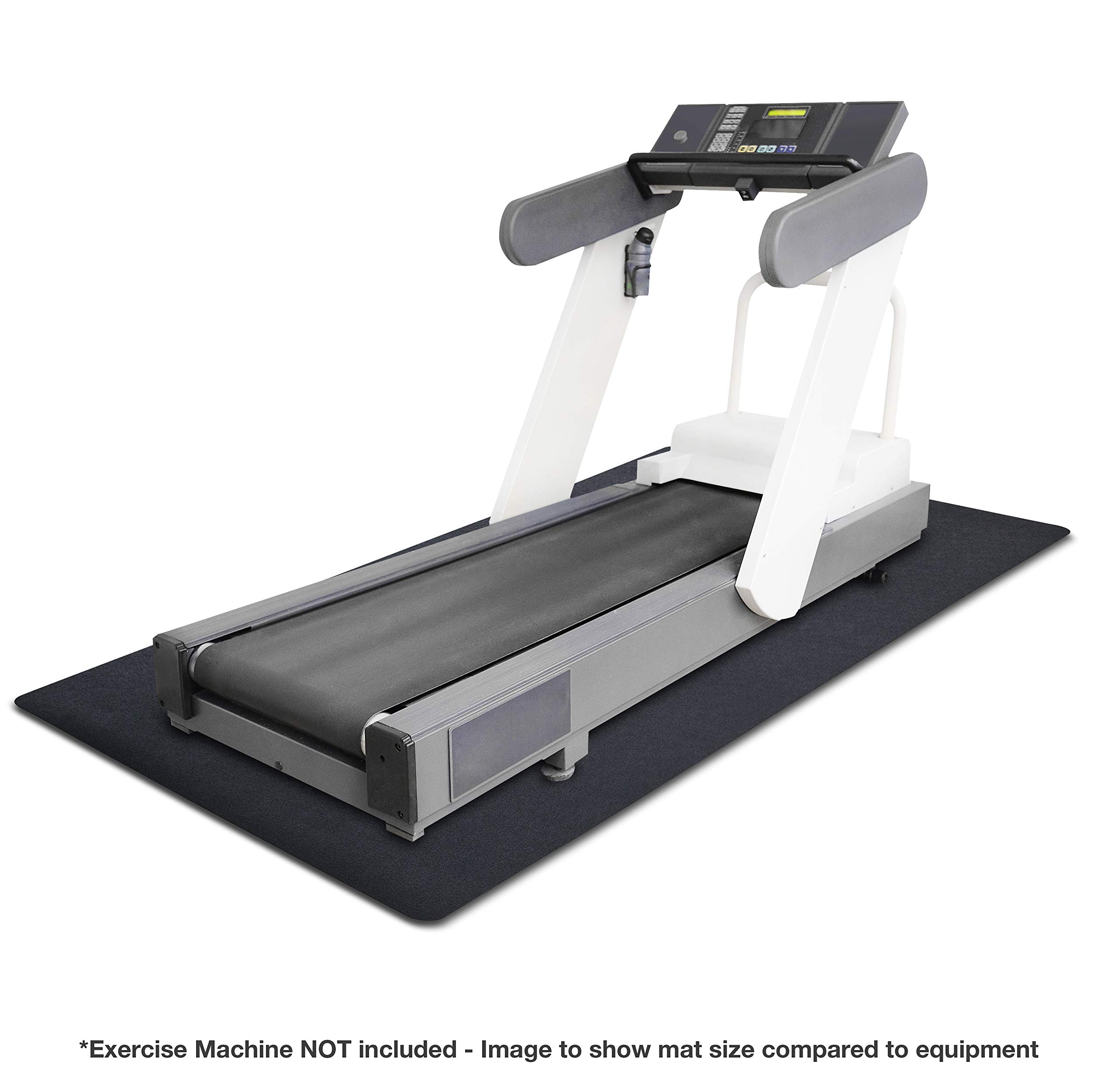 Premium Non-Slip MOTIONTEX Exercise Mat for Home Gym, Yoga & Workouts - Thick Cushioned Floor Mat for Fitness Equipment, Cardio & Weight Training - Ideal for Hardwood Floors & Home Workout Spaces