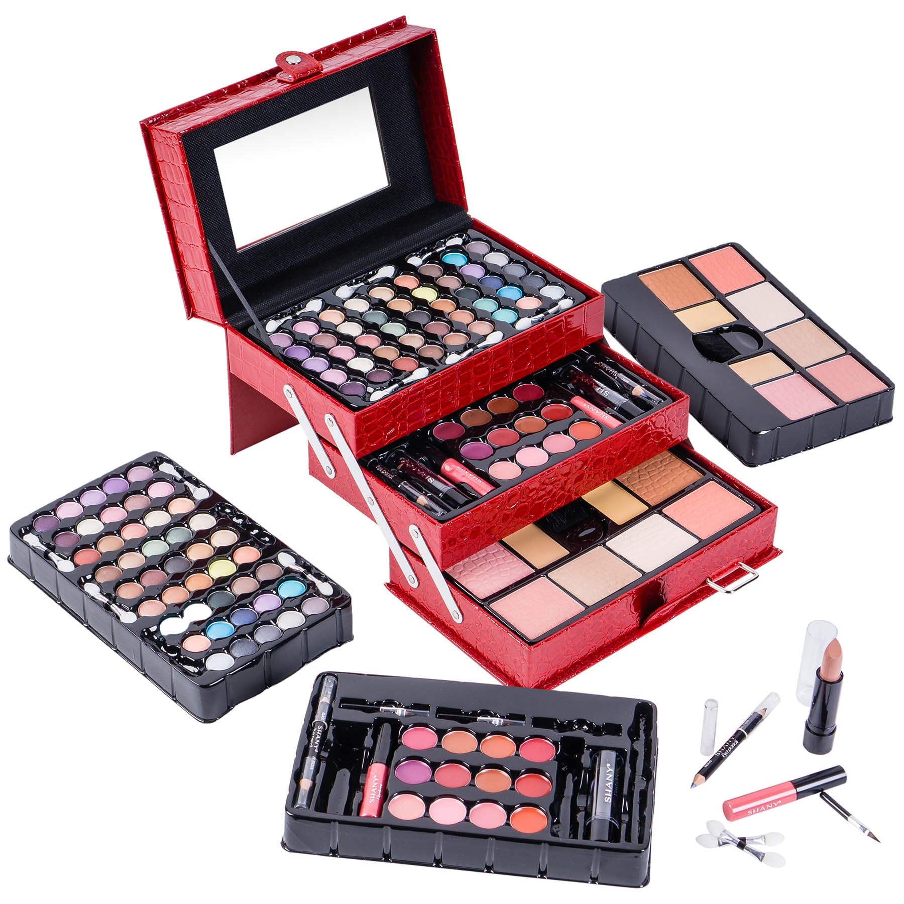 All-in-One Professional Makeup Kit with Storage Case - Perfect for Travel, Bridal & Everyday Makeup Application