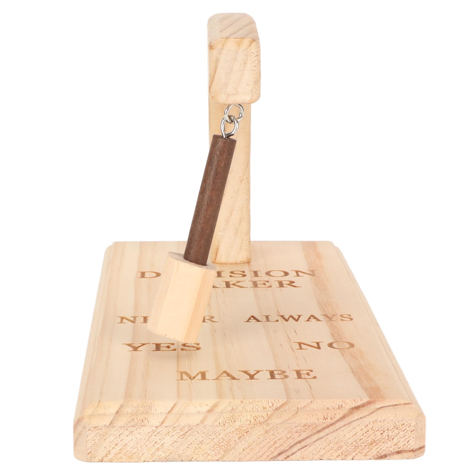Oak Wood Magnetic Decision Maker Pendulum - Guidance Tool for Bedroom, Office & Meditation | Feng Shui & Spiritual Decision Aid