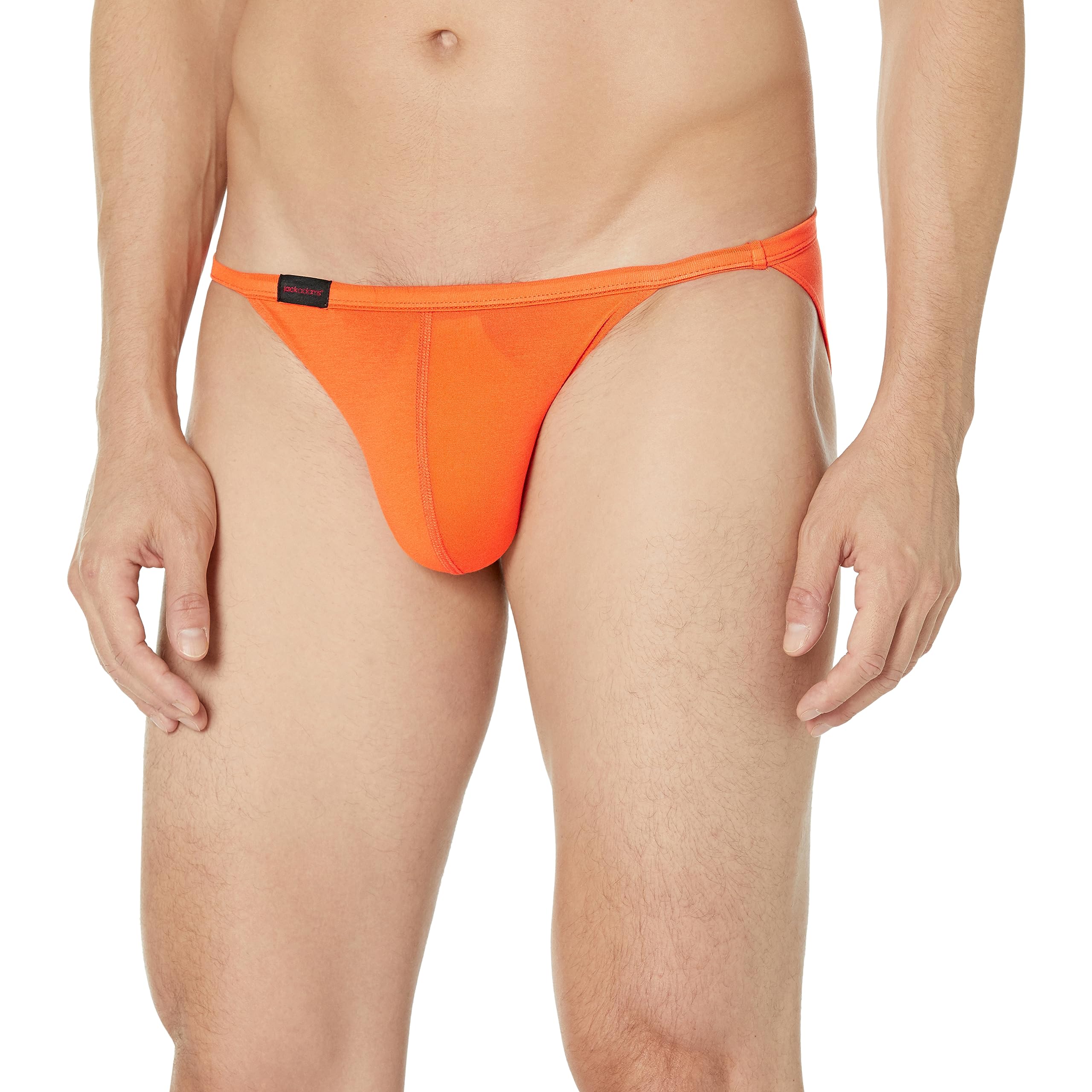Jack Adams Men's Modal V-Cut Muscle Bikini Swimwear - Comfortable Stretch Fabric for Beach, Pool & Gym Workouts