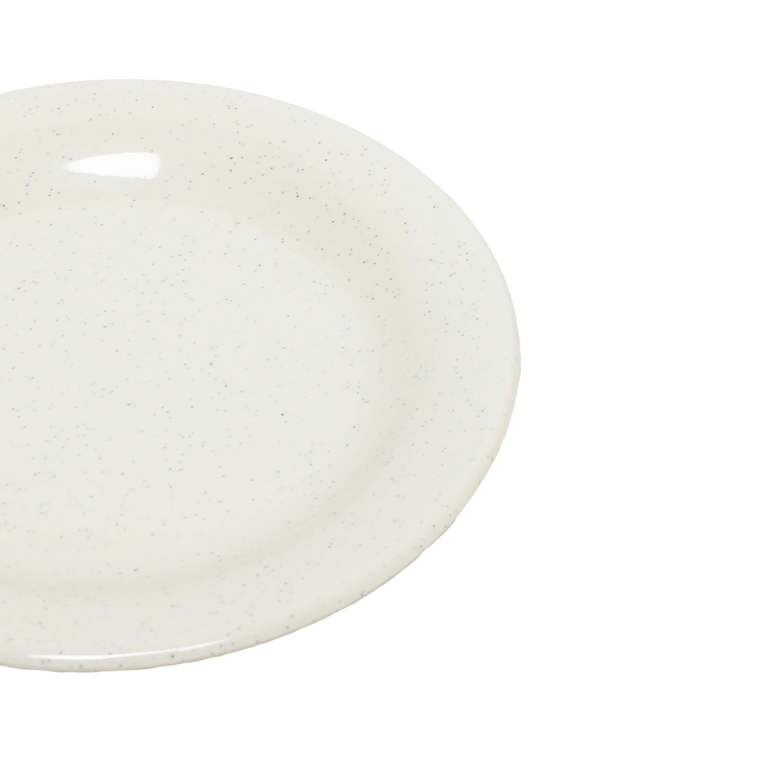 Thunder Group San Marino 6.25 Inch Round Melamine Bread Plates - Set of 12, Durable & Lightweight Dinnerware for Restaurants, Picnics, and Outdoor Dining