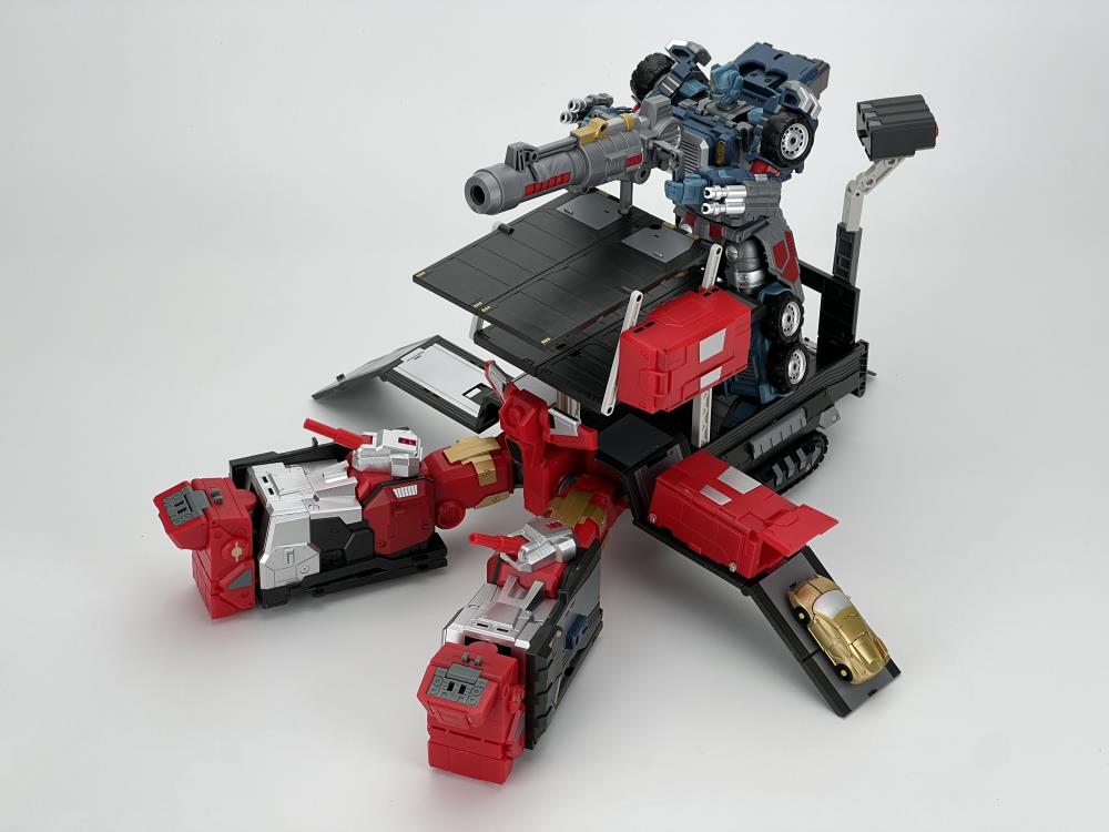 Fans Hobby Master Builder MB-15A Power Commander 6-Inch Collectible Action Figure - Highly Articulated for Dynamic Posing - Perfect for Display, Photography, and Action Figure Enthusiasts