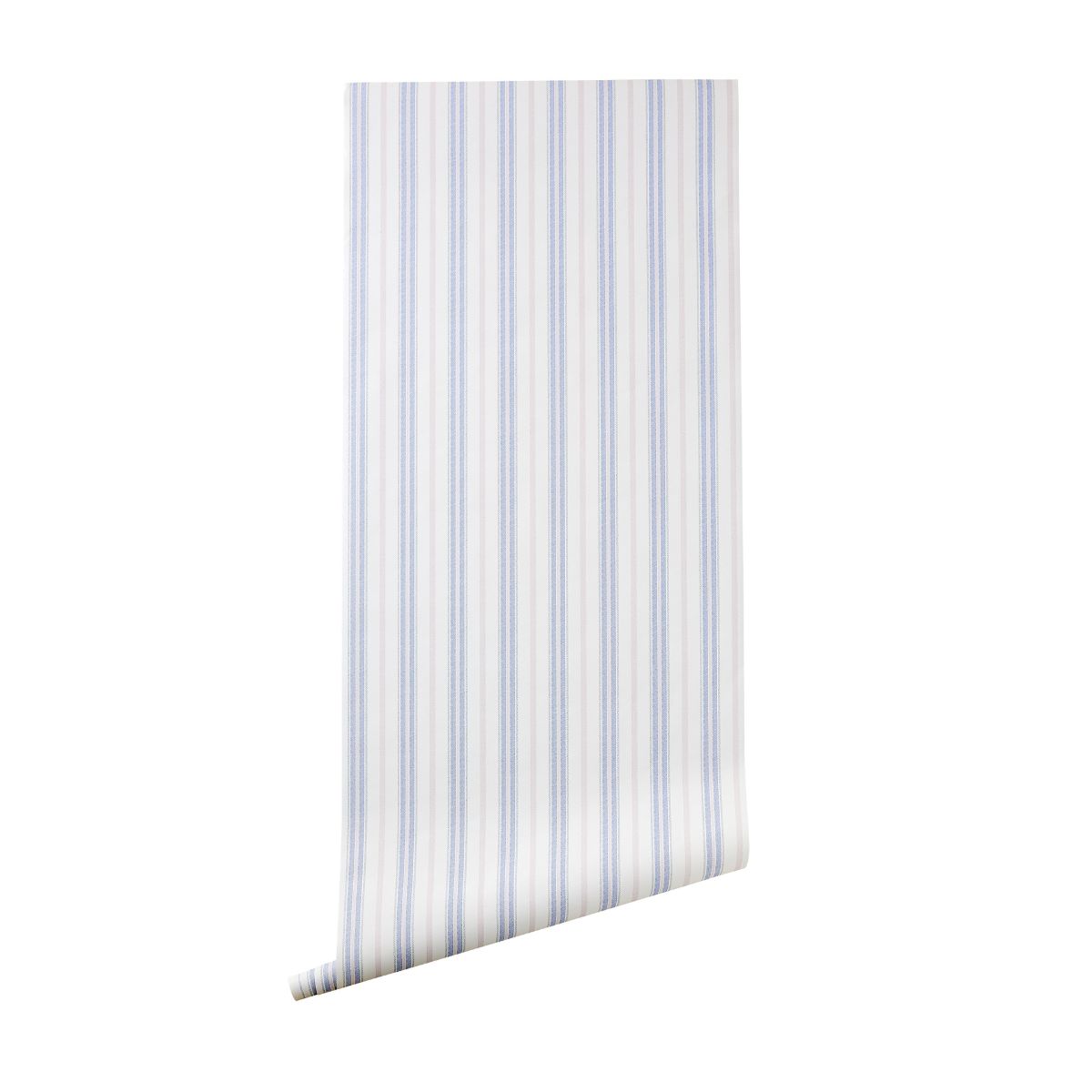 Blue & Blush Halo Stripe Wallpaper - Self-Adhesive Peel and Stick Wallpaper for Bedroom, Living Room, Nursery - Easy to Install Removable Wallpaper for Home Decor