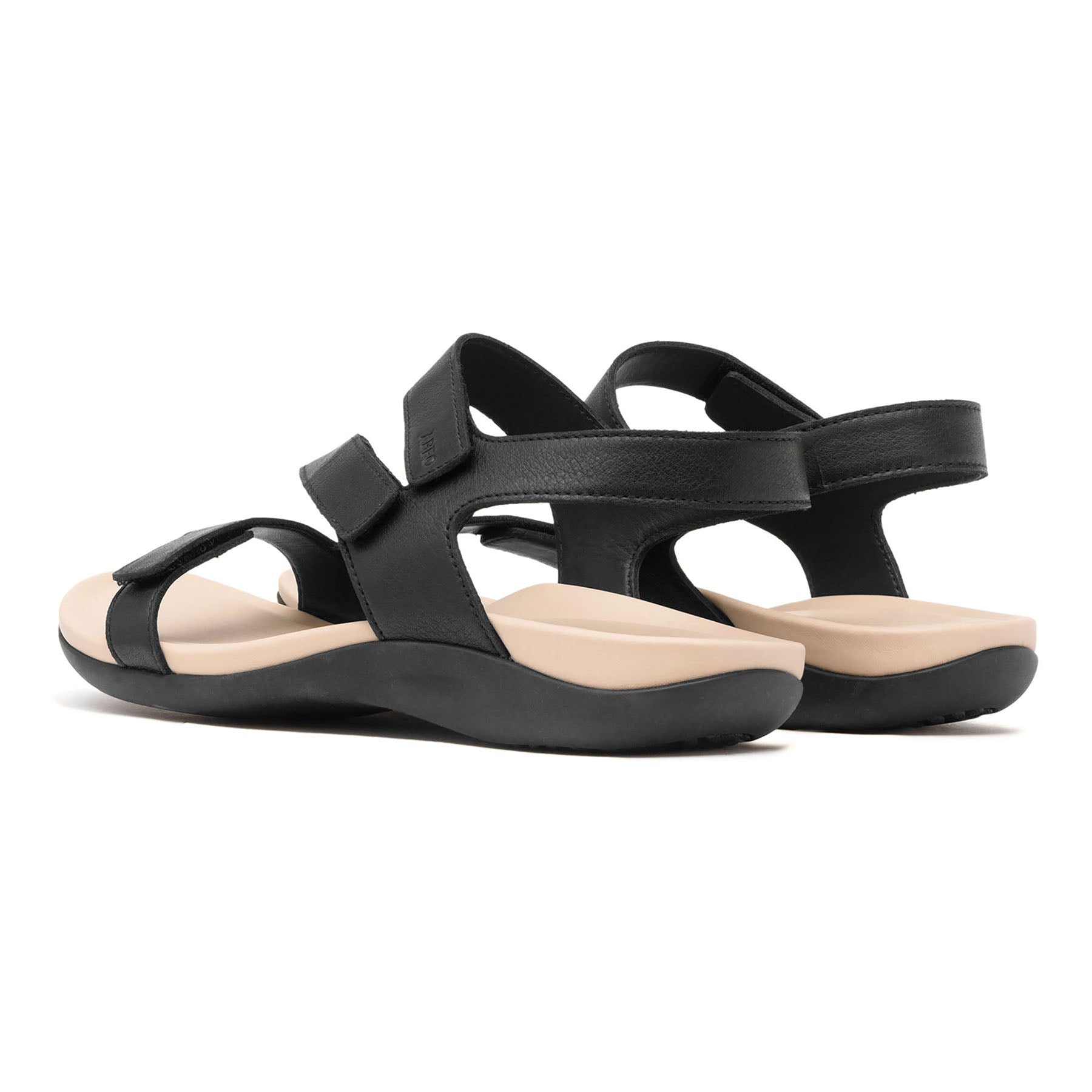 ABEO Olivia Neutral Black Women's Comfortable Walking Shoes - Perfect for Work, Travel & Everyday Wear