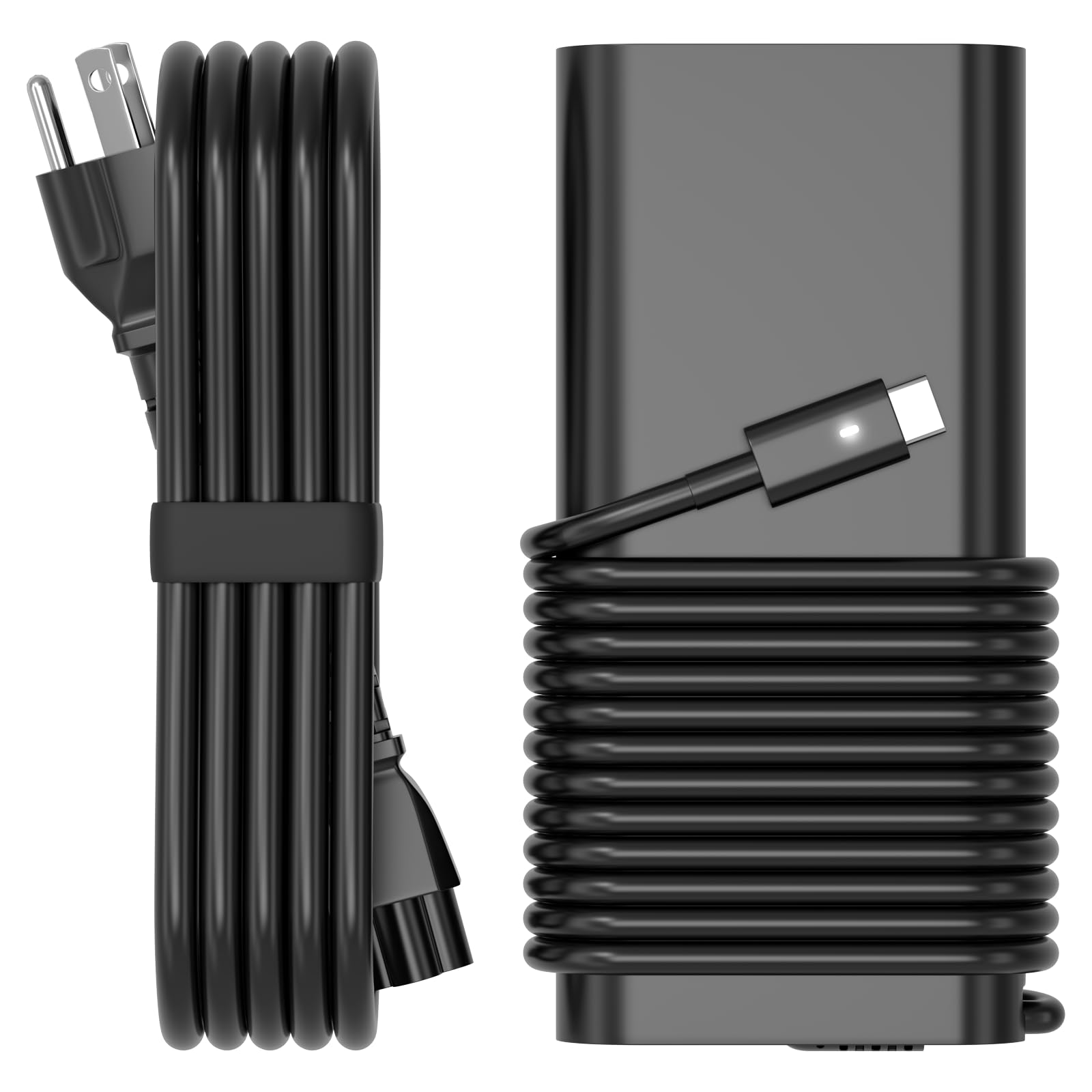 Original Title: Replacement for Dell 130W Laptop Charger USB C Power Adapter Compatible With Dell XPS 15 2in1 9575,Precision 5530 2in1 5550 5750 3550 3551 Latitude 7410 7310 7210 9410 9510 9575 5420 Power Supply Cord  Optimized Title: Dell 130W USB-C Laptop Charger Replacement - Compatible with XPS 15 2-in-1 9575, Precision 5530/5550/5750/3550/3551, Latitude 7410/7310/7210/9410/9510/9575/5420 - Fast Charging Power Adapter Cord for Home, Office & Travel Use