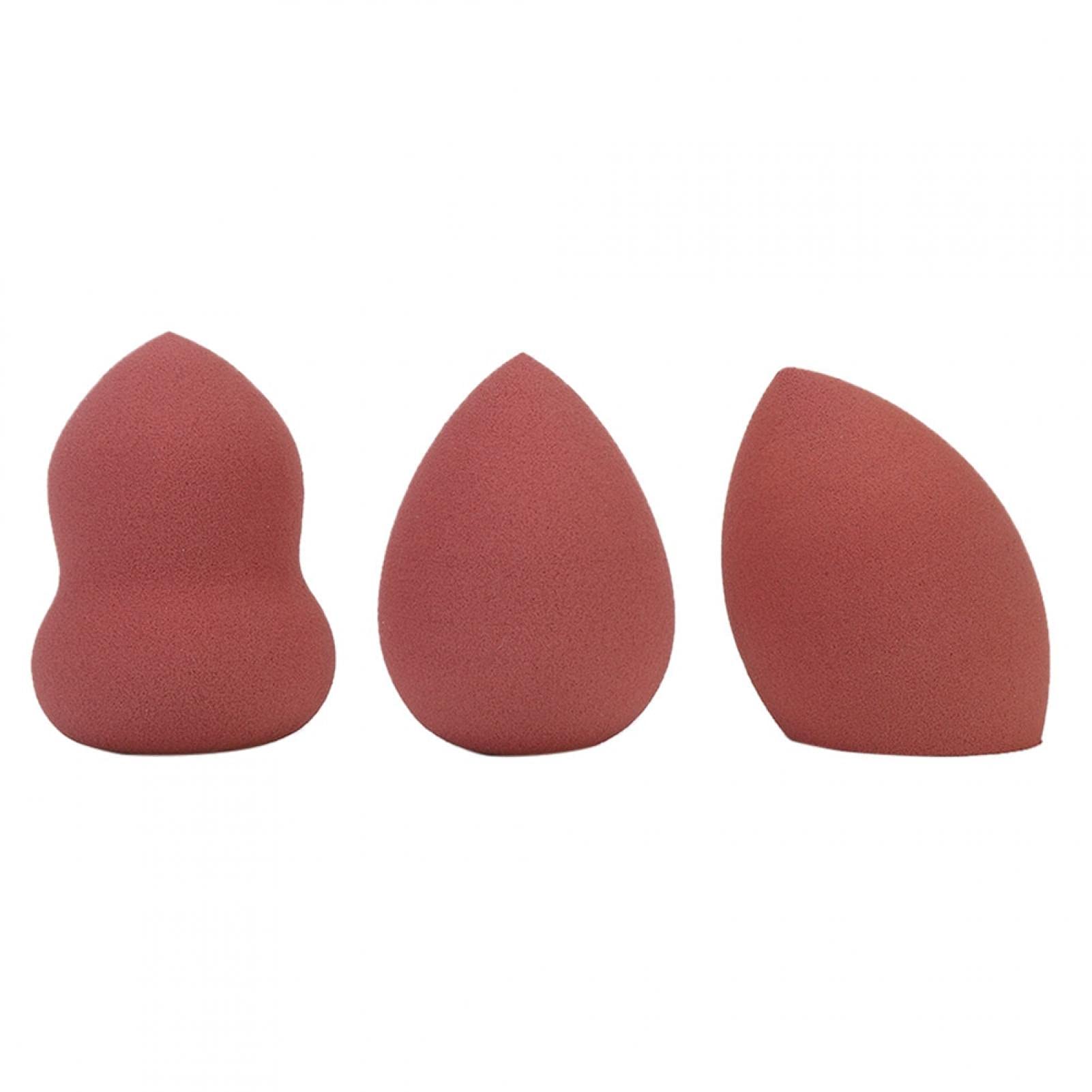 Professional Durable Makeup Egg Sponge - CC Liquid Foundation Blender for Salon & Home Use (Milk Tea Color) | Perfect for Flawless Base Makeup & Contouring