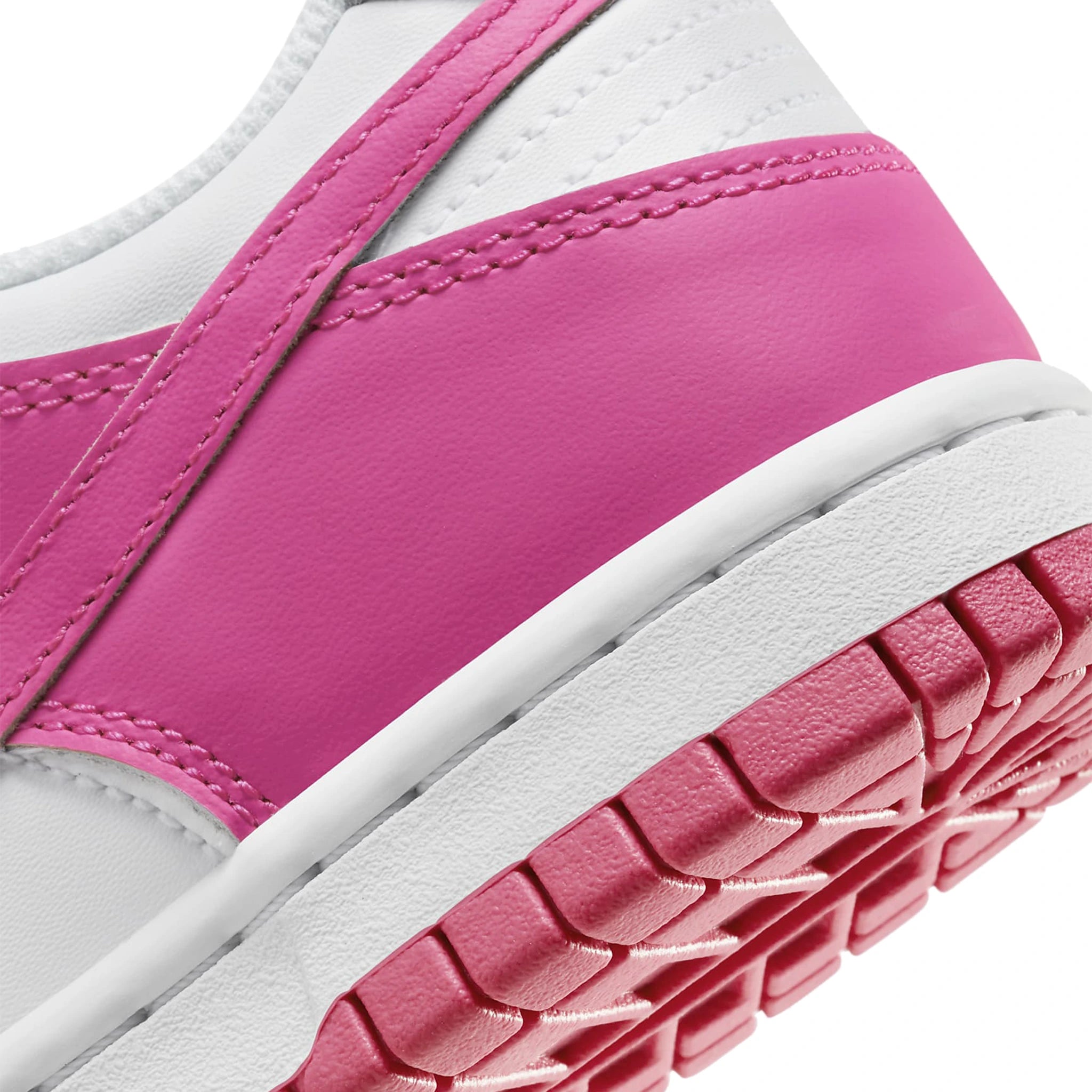 Nike Dunk Low Laser Fuchsia Girls' Sneakers - Stylish & Comfortable Basketball Shoes for Teens - Perfect for School, Sports & Casual Wear