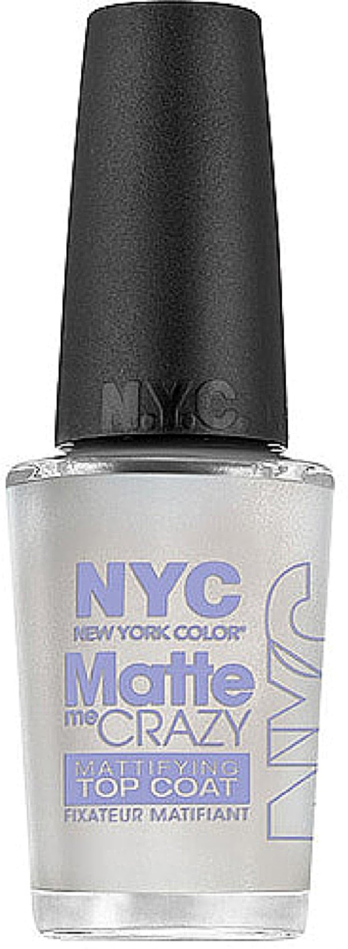 NYC Matte Top Coat - Long-Lasting Nail Polish Sealer for Shine-Free, Non-Sticky Finish | Perfect for Gel Nails, Manicures & Everyday Wear