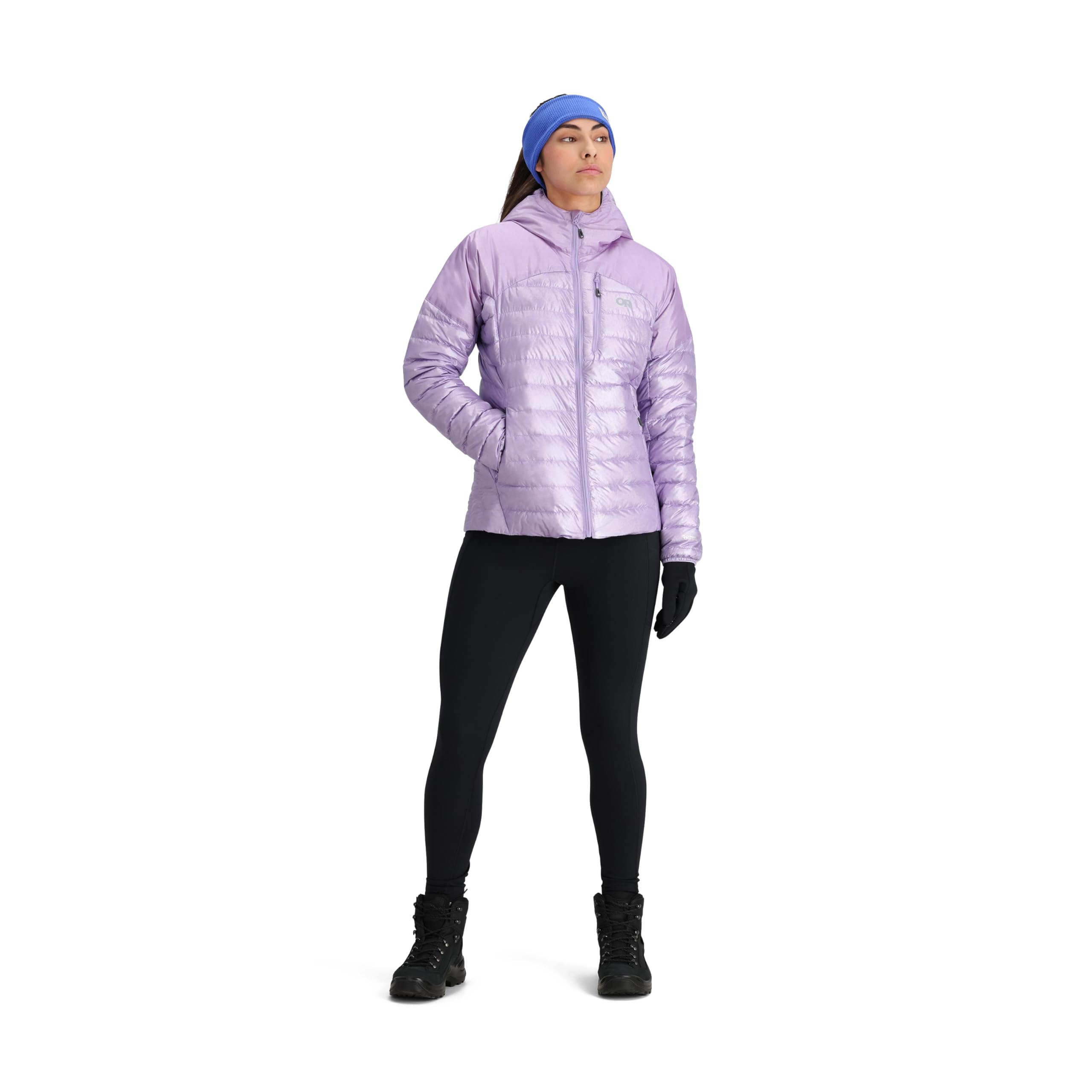 Outdoor Research Women's Helium Down Hoodie - Lightweight Waterproof Winter Jacket for Hiking, Camping & Outdoor Adventures