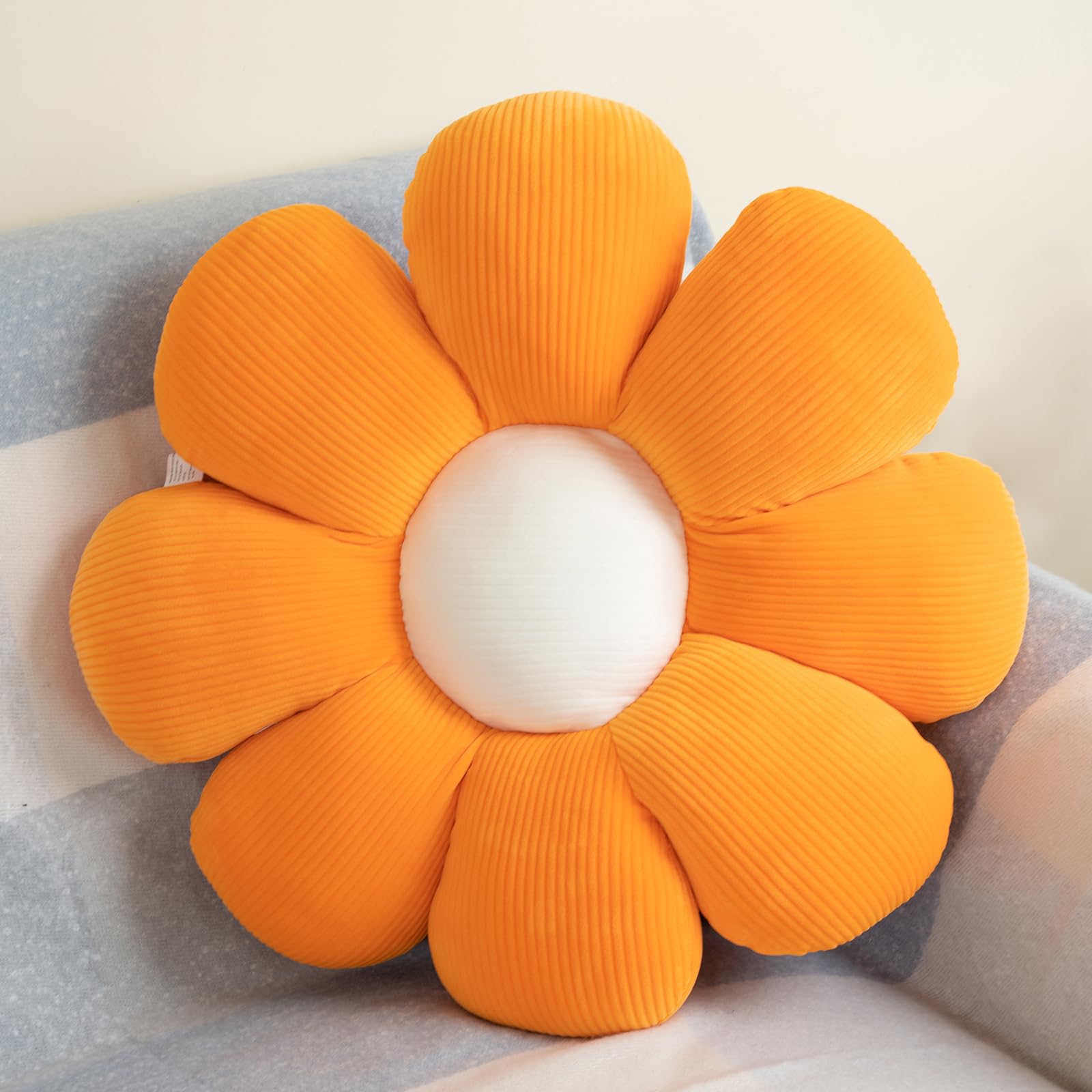 Daisy Flower Throw Pillow - 29.5