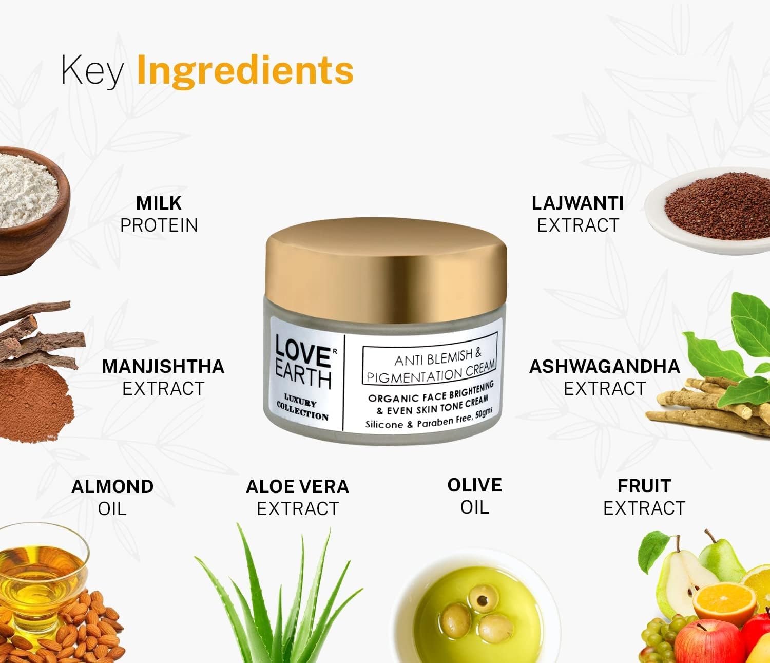Best Anti-Blemish & Anti-Pigmentation Cream with Aloe Vera & Vitamin E - Reduces Acne, Pimples & Brightens Skin (50g) | Perfect for Daily Skincare Routine & Acne-Prone Skin Treatment