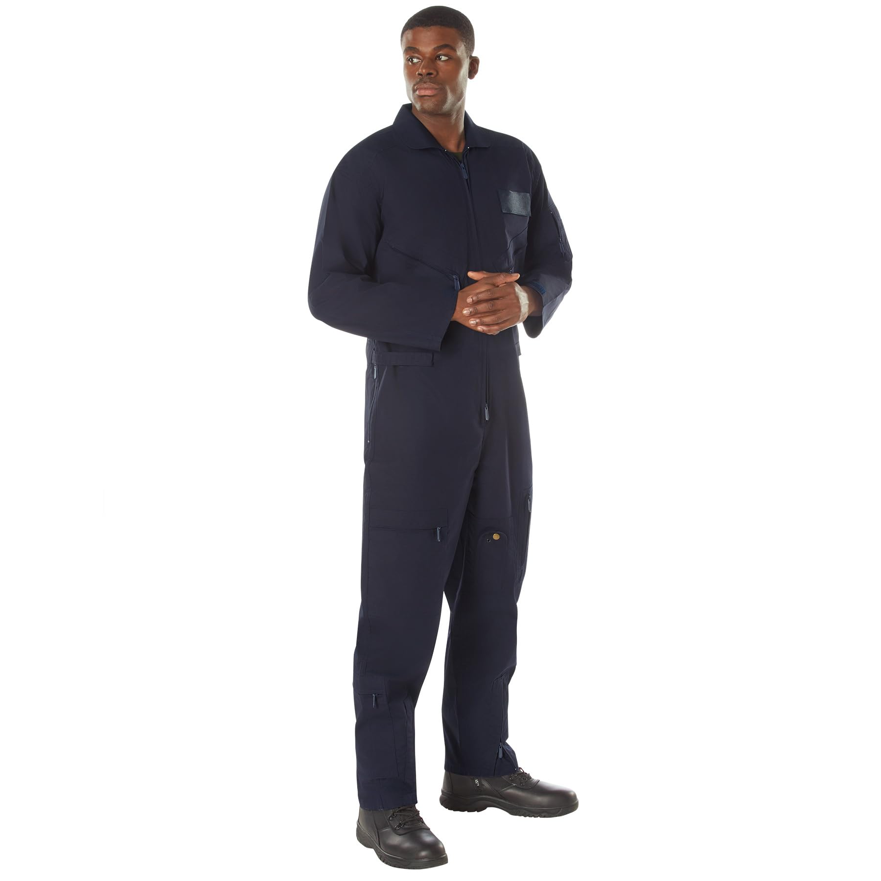 Rothco Men's Flight Suit - Military Pilot Coveralls Jumpsuit for Aviation, Cosplay & Halloween Costume - Durable Workwear for Pilots, Mechanics & Costume Enthusiasts