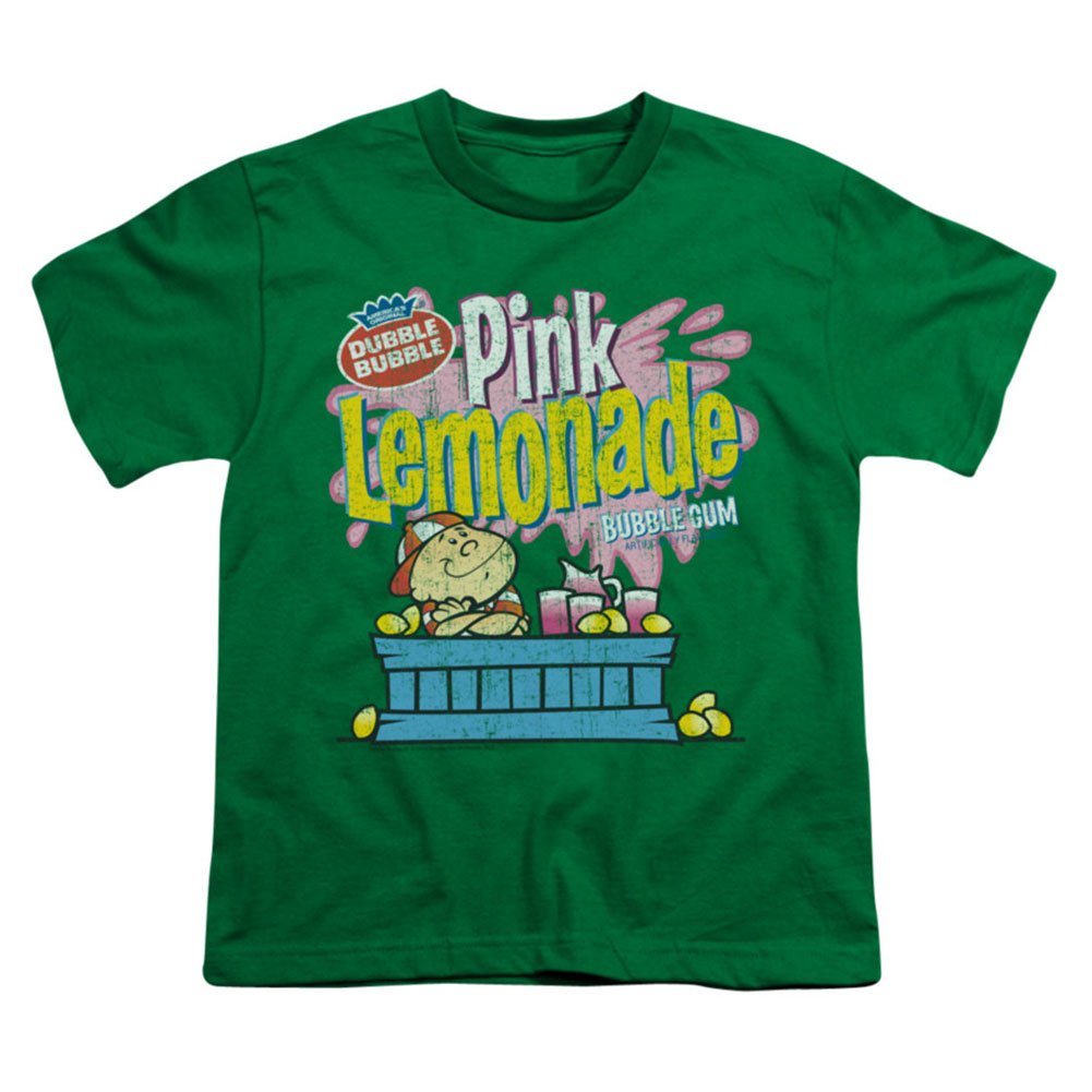 Youth Dubble Bubble Pink Lemonade Kids T-Shirt - Size YS | Fun Summer Outfit for Boys & Girls | Playdates, Birthday Parties & Casual Wear