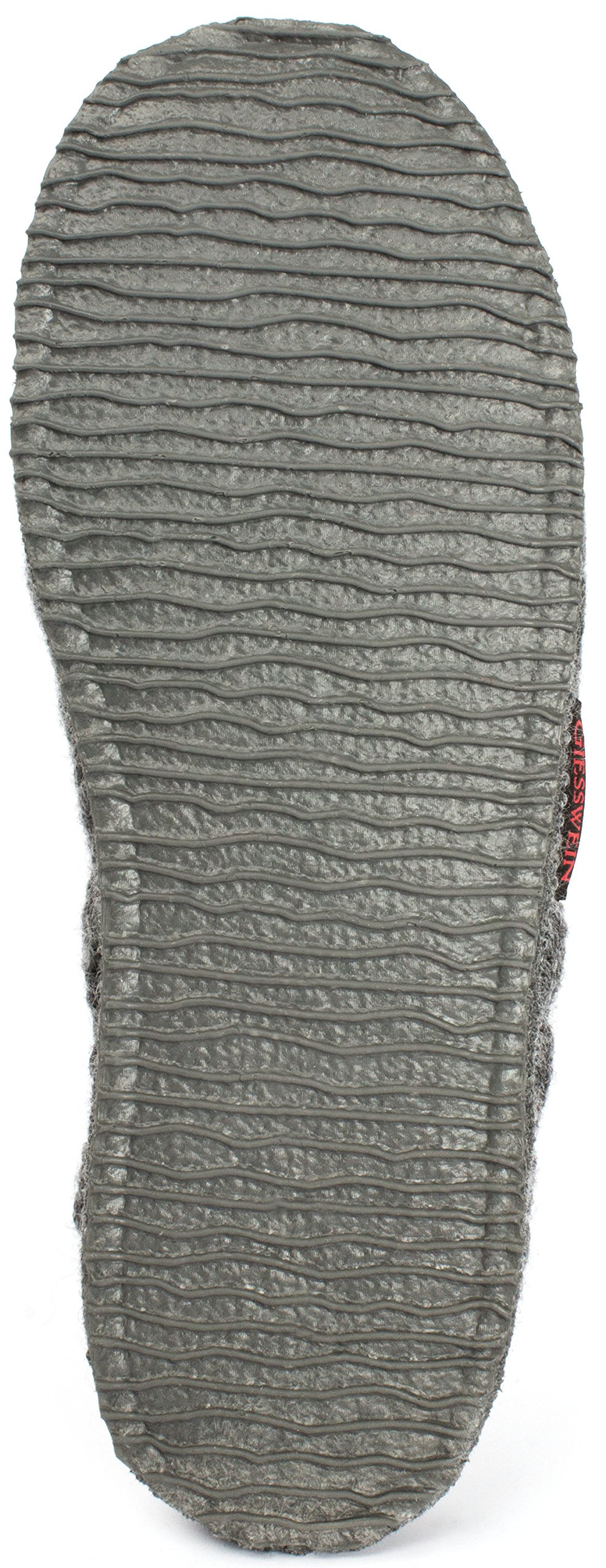 **Giesswein Men's Open Back Slippers - Grey Schiefer 017 - Size 7.5 US - Comfortable House Shoes for Relaxing at Home**