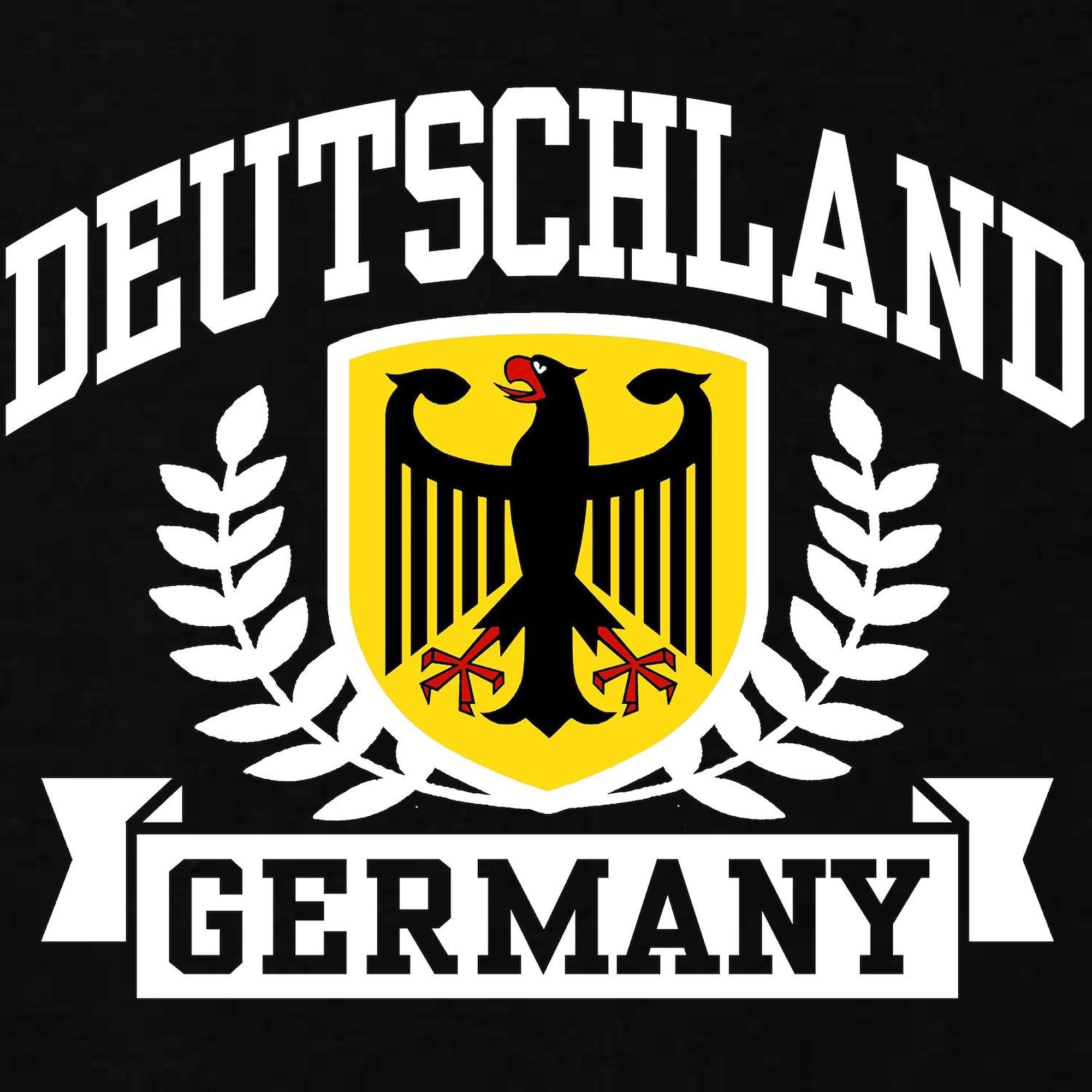 Germany Zip Hoodie for Men - Dark Zip-Up Hooded Sweatshirt | Casual Wear, Street Style & Outdoor Activities