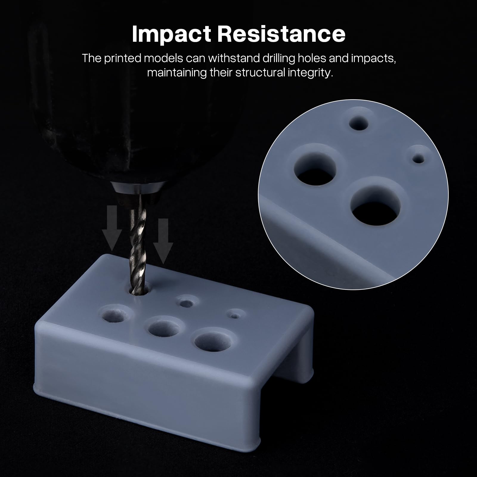 ELEGOO Upgraded ABS-Like Resin 3.0 - 405nm UV-Curing 3D Printer Resin with High Precision, Low Shrinkage, Enhanced Strength & Toughness - 1000g Yellow Photopolymer Resin for LCD Printers - Perfect for Miniatures, Jewelry & Prototyping