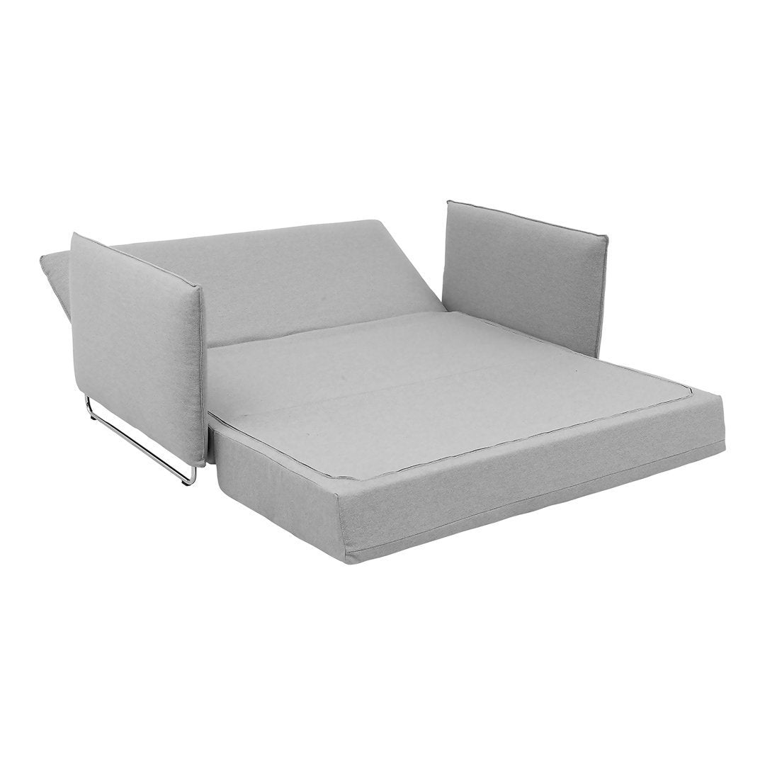 Busk Hertzog Cord Sofa Bed - Convertible Sleeper Sofa with Softline Fabric for Small Spaces | Perfect for Apartments, Guest Rooms & Home Offices