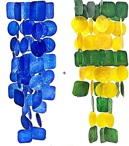 Bellaa 2-Pack Wind Chimes - Thoughtful Birthday Gifts for Women, Unique May Birthday Presents, Newborn Baby Girl Gift Ideas | Perfect for Outdoor Garden Decor, Patio Relaxation & Nursery Room Ambiance