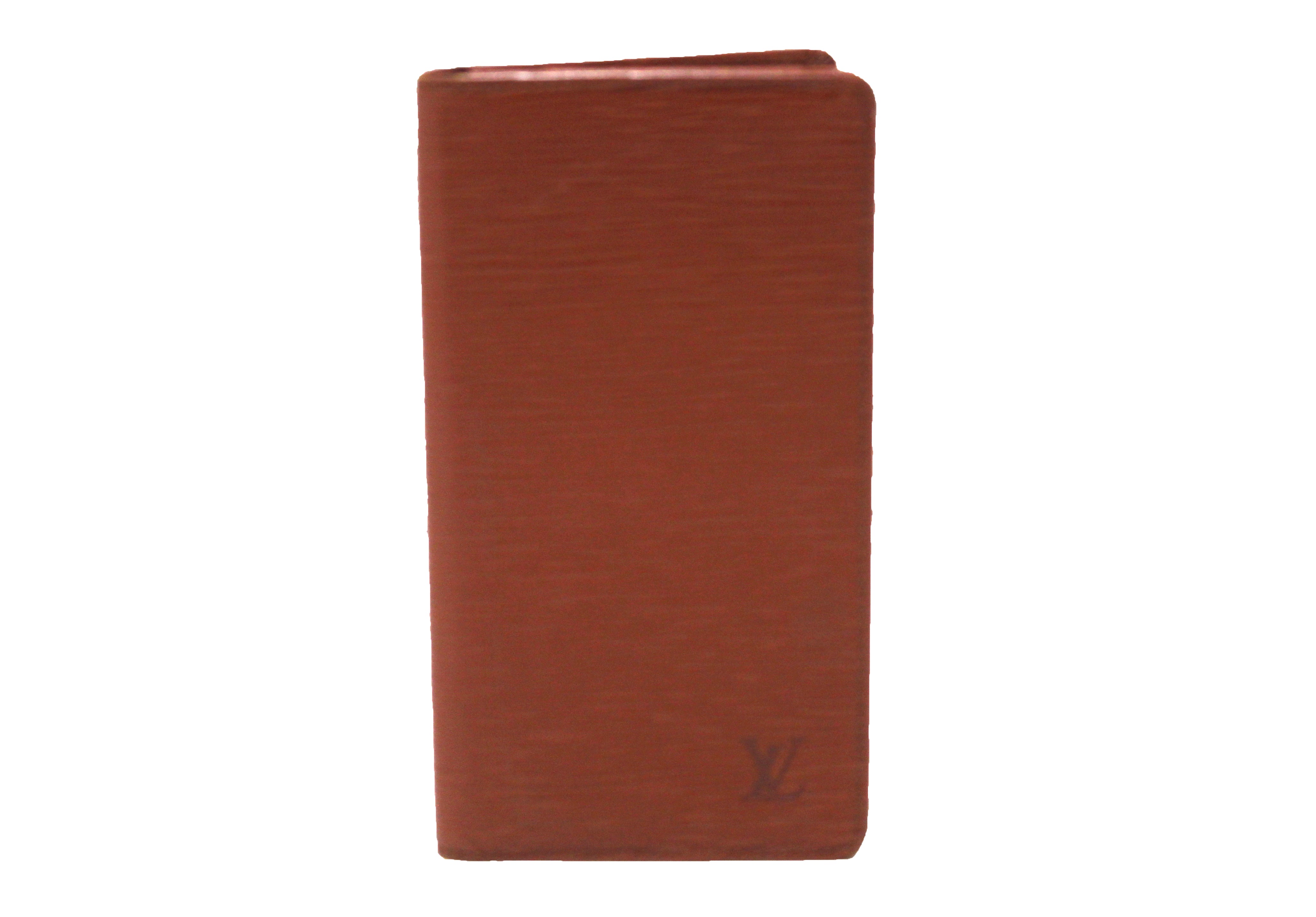Authentic Louis Vuitton Epi Leather Brazza Wallet for Men - Luxury Brown Leather Bifold Wallet with Multiple Card Slots - Perfect for Business, Travel & Everyday Use