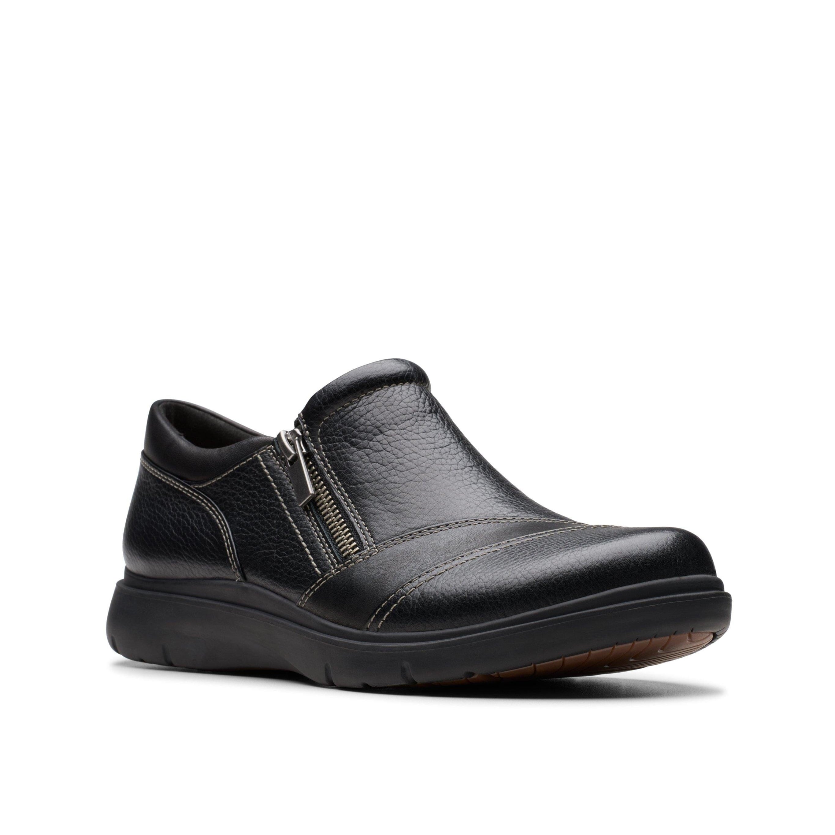 Clarks Certina Pure Women's Comfortable Slip-On Shoes - Medium & Wide Width Options for All-Day Wear - Perfect for Work, Travel & Casual Outings