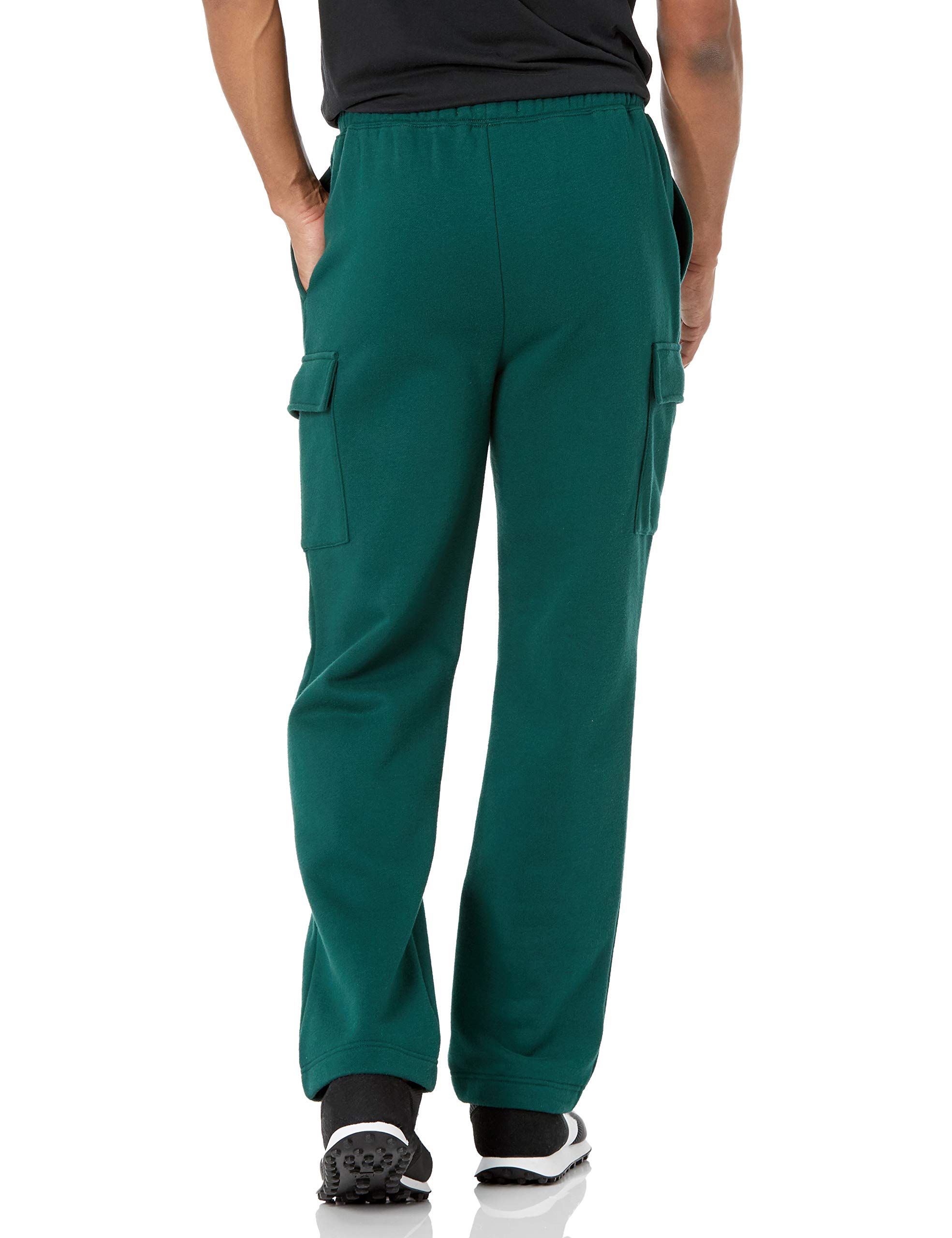 Amazon Essentials Men's Cargo Fleece Sweatpants - Comfortable Winter Joggers with Pockets for Outdoor Activities & Lounge Wear