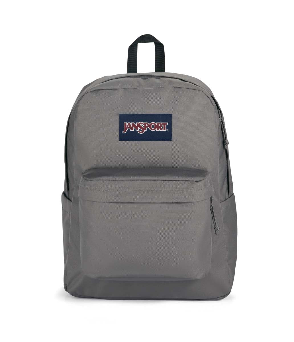 JanSport SuperBreak Plus Backpack - Lightweight Durable School & Travel Backpack for Students & Commuters - Graphite Grey - Perfect for College, Work & Everyday Use