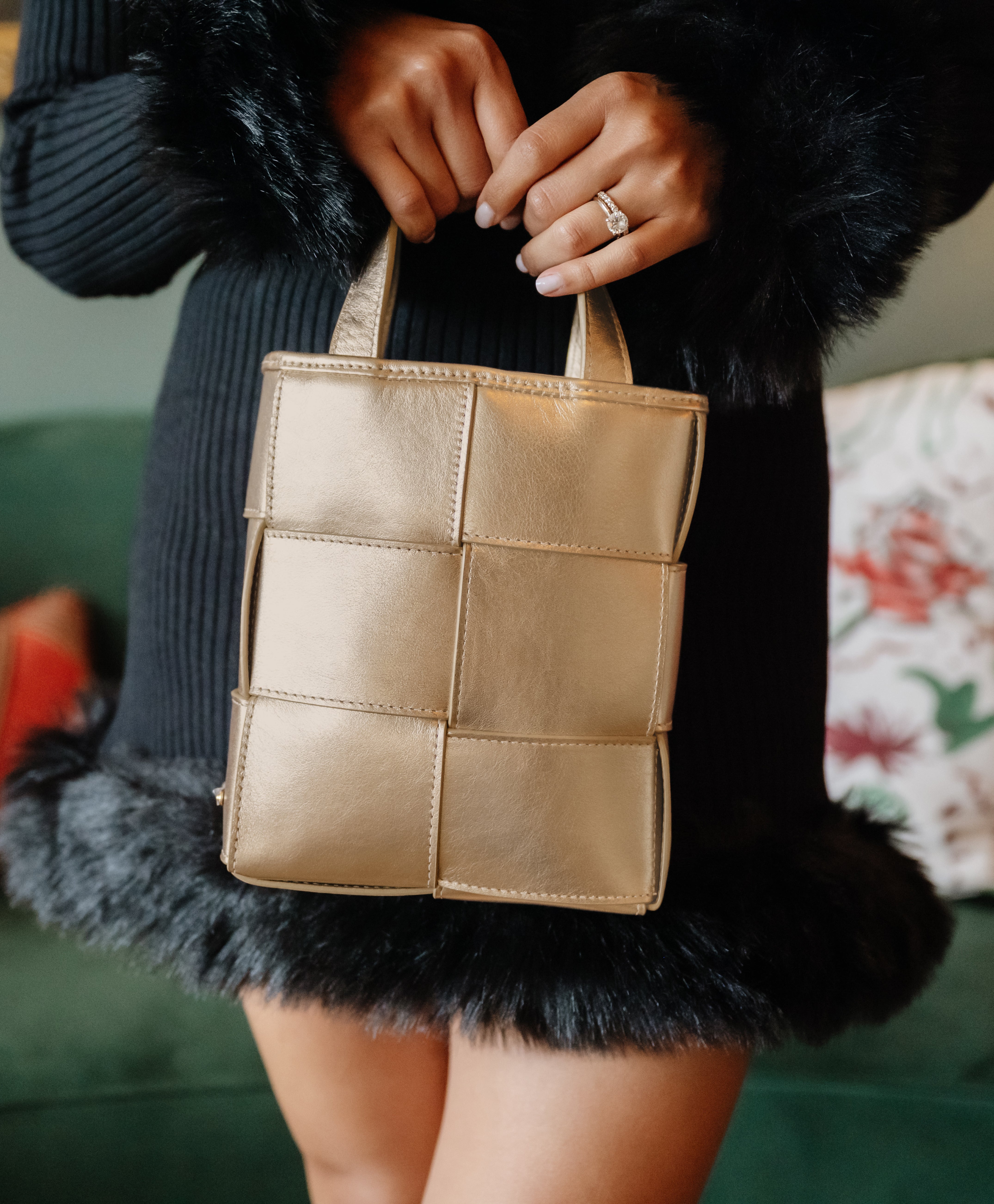 Chloe Mini Shopper Crossbody Bag - Genuine Leather Small Handbag for Women | Perfect for Everyday Use, Travel & Date Night