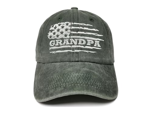 Grandpa(american Flag) (Washed Army Green)