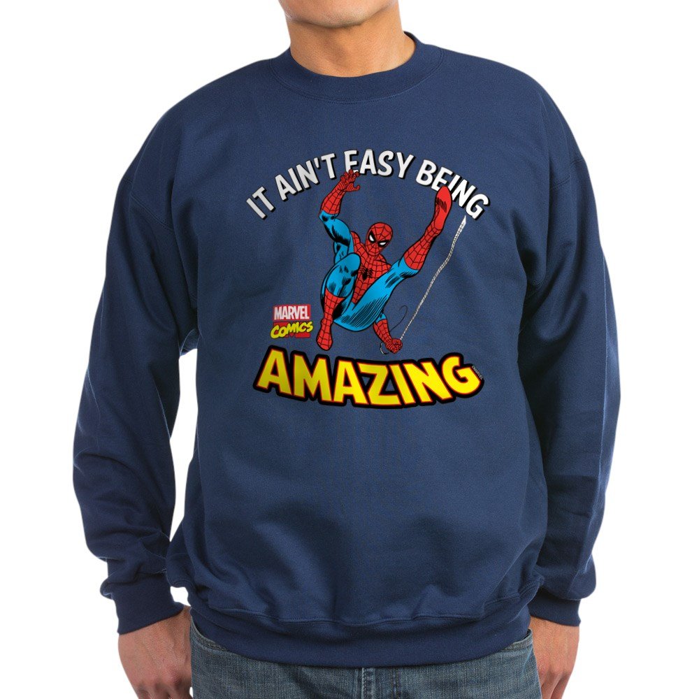 Spider-Man Amazing Graphic Sweatshirt - Marvel Superhero Hoodie for Men & Women | Perfect for Cosplay, Halloween & Casual Wear